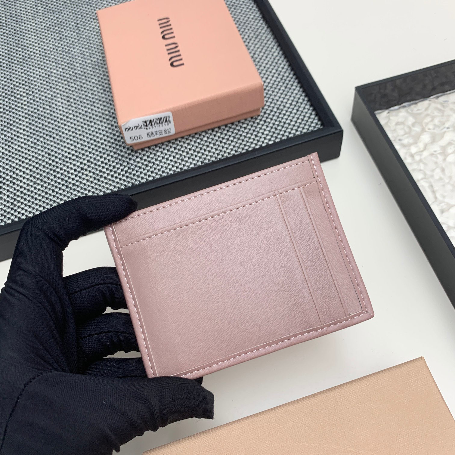 Miu Miu Lambskin Wallet - Image 4