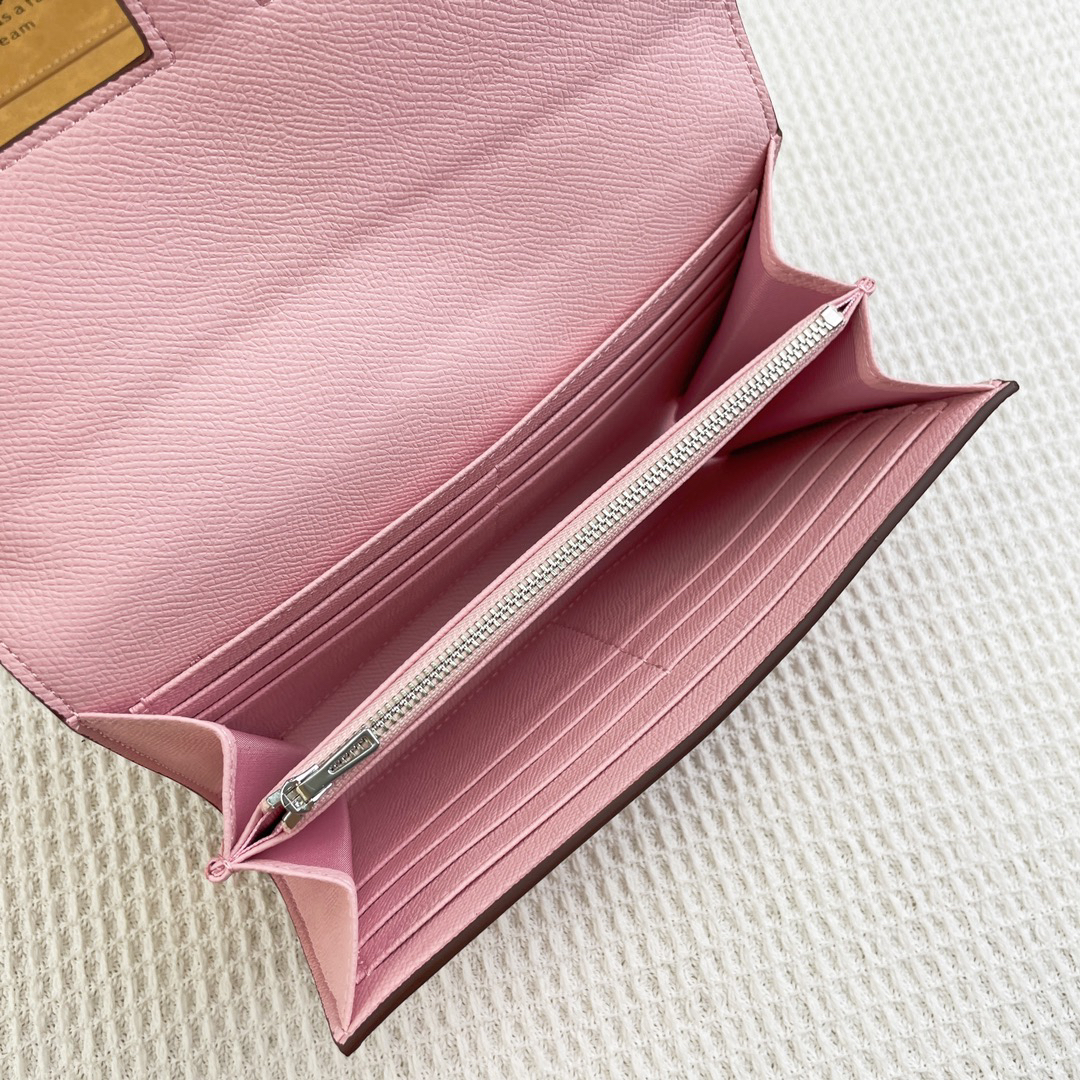 Hermès Constance Leather Wallet Clutch - Image 4