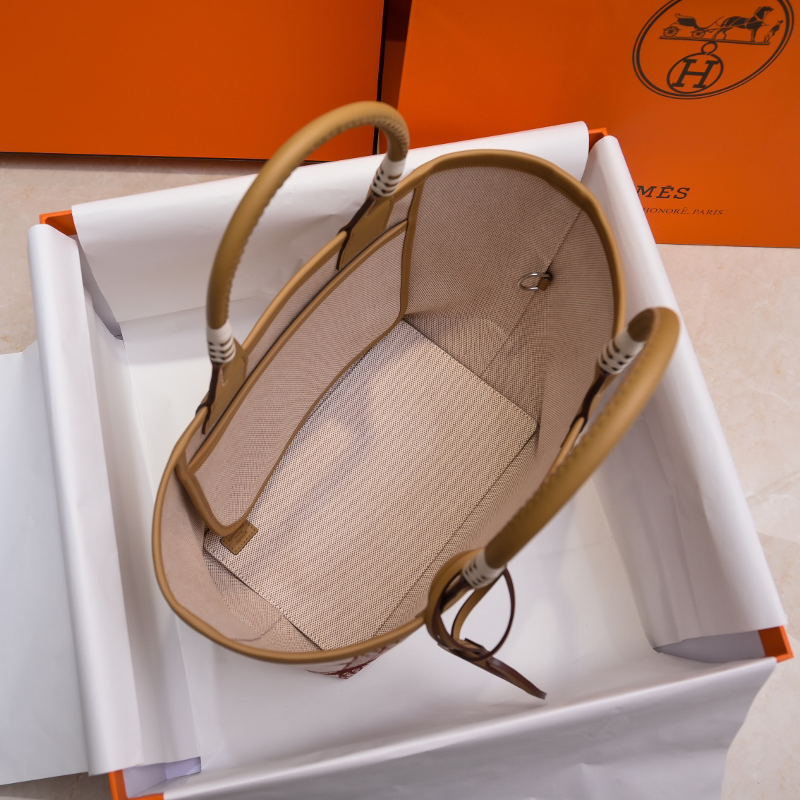 Hermes Steeple Tote Bag - Image 4