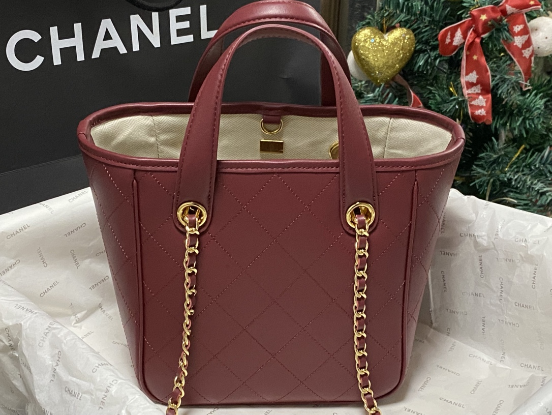 CHANEL Classic Large Shopping Tote Bag - Image 5