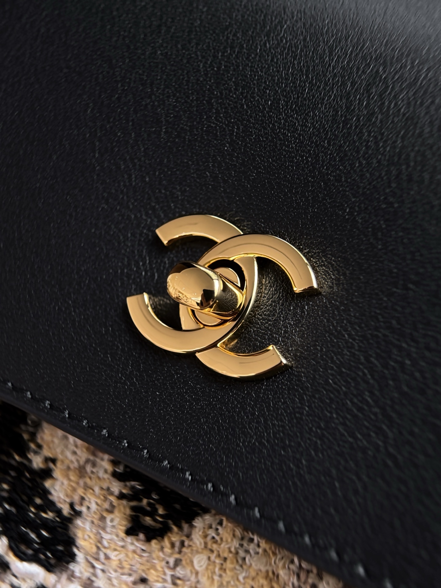 Chanel 26A Métiers d'Art Leopard-Print Baguette Bag - Image 5