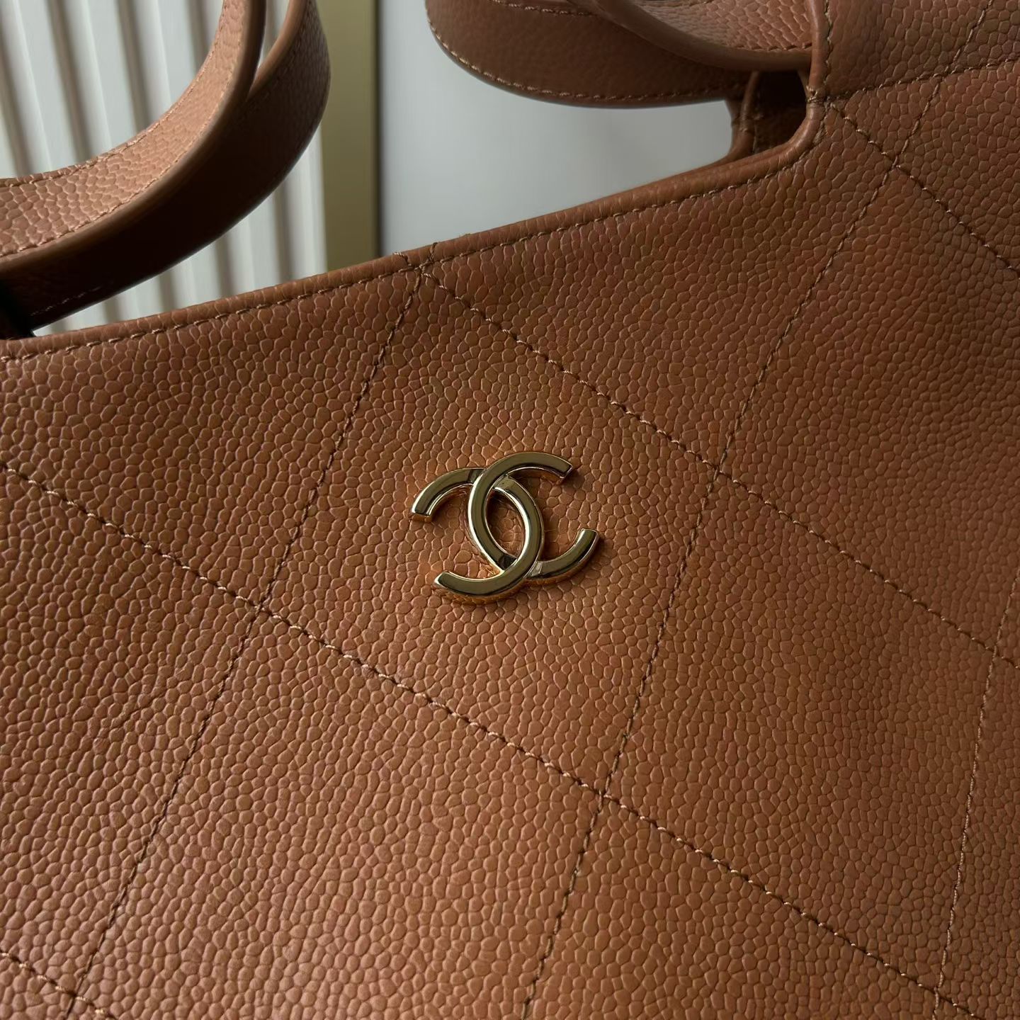 Chanel Calfskin Tote Bag AS6058 - Image 5