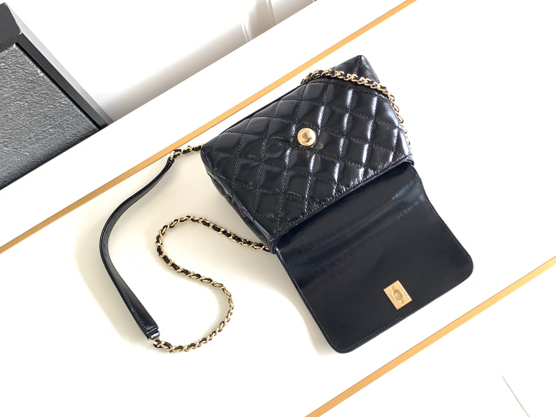 Chanel Coco Handle Classic Leather Handbag - Image 5