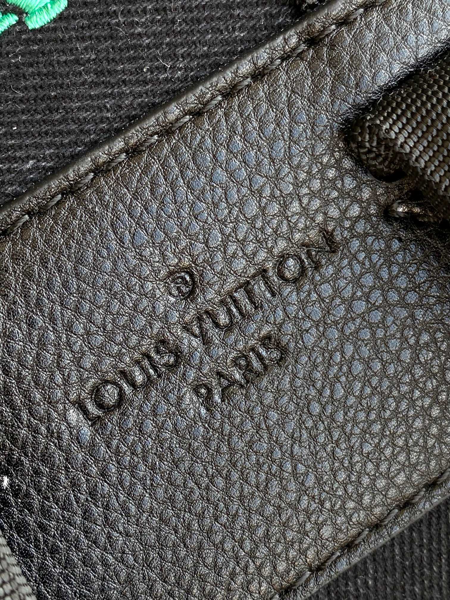 Louis Vuitton Montsouris Backpack in LV Blason Washed Denim M14135 - Image 5