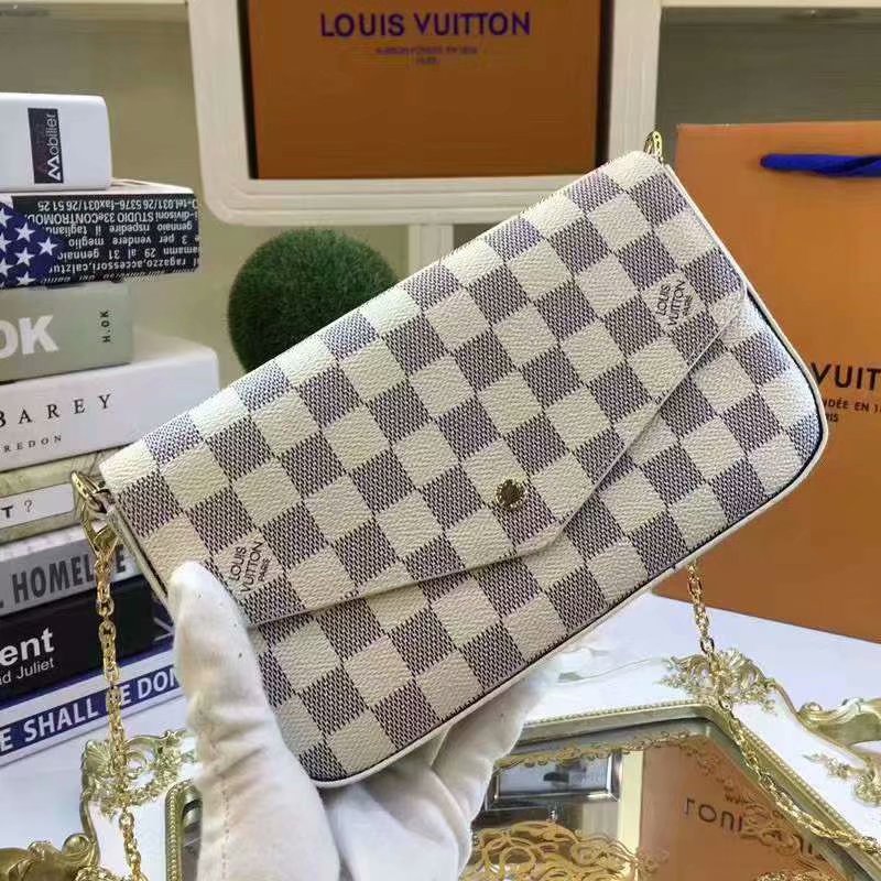 Louis Vuitton Felicie Three-Piece Clutch Bag - Image 5