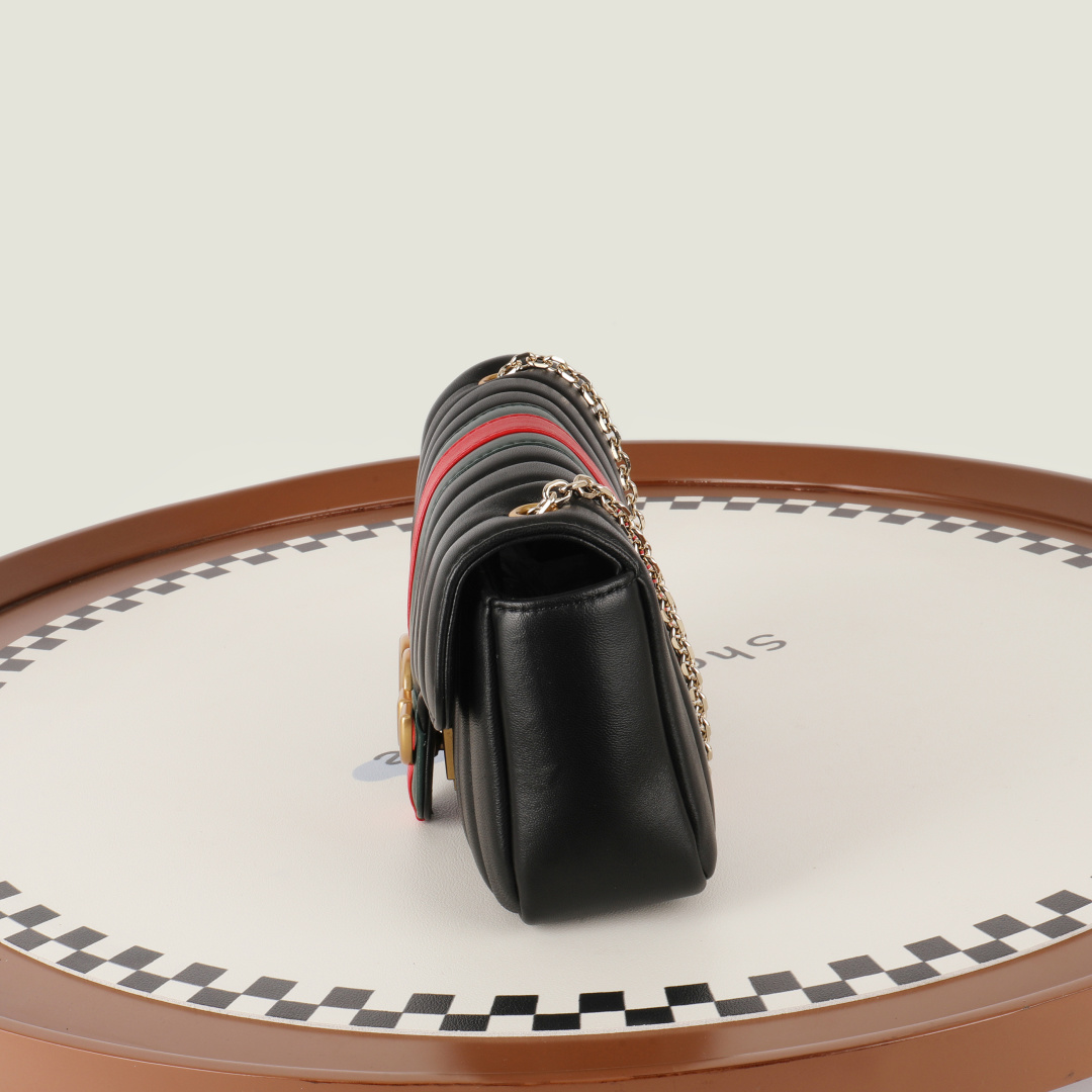 Gucci Leather Bag, Model A006X1 - Image 5