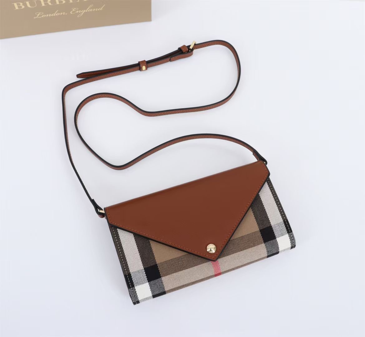 Burberry Check Small Shoulder Bag - Image 5