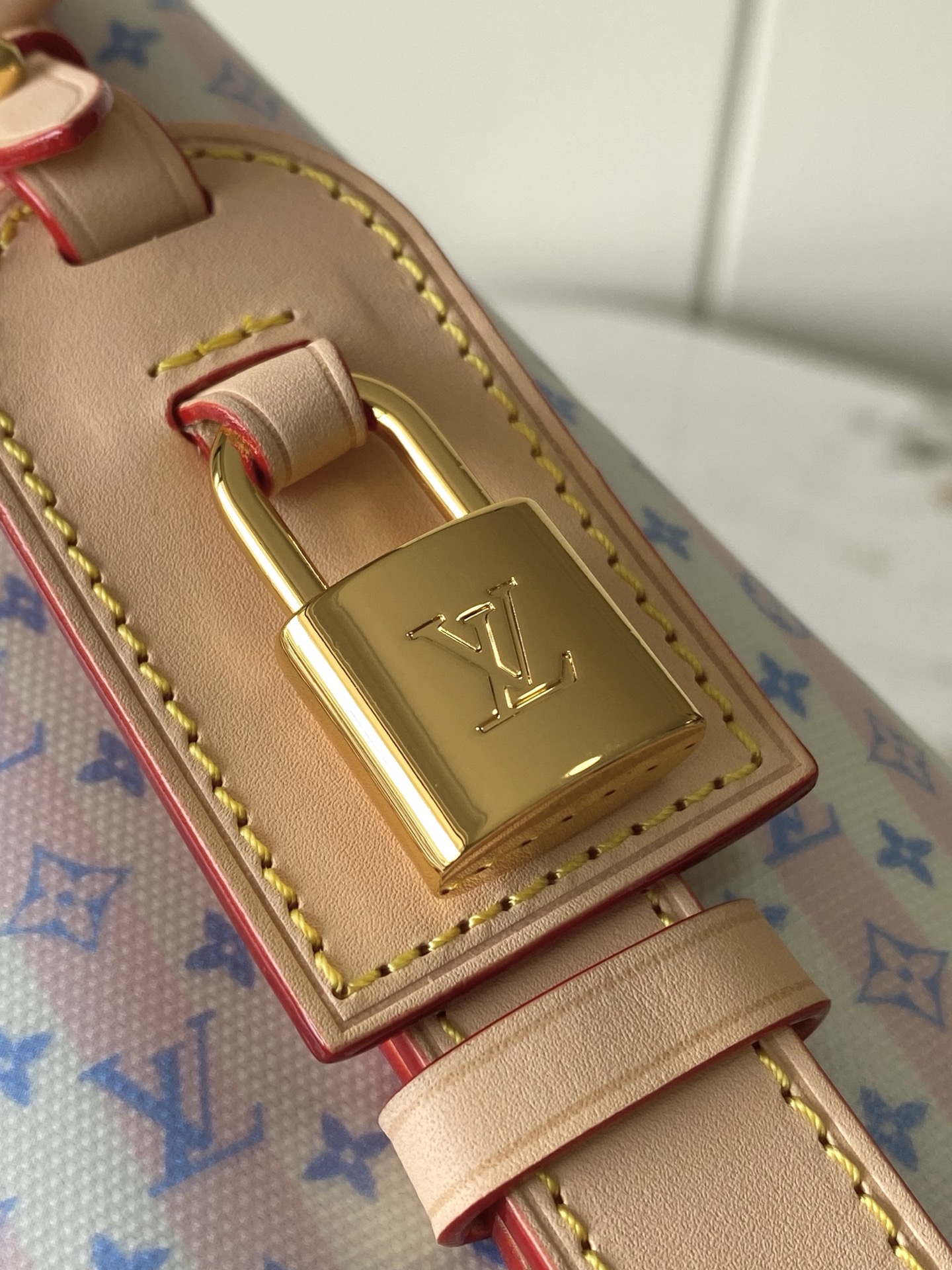 Louis Vuitton All In BB Bucket Handbag M29115 in Pink Monogram Canvas - Image 5
