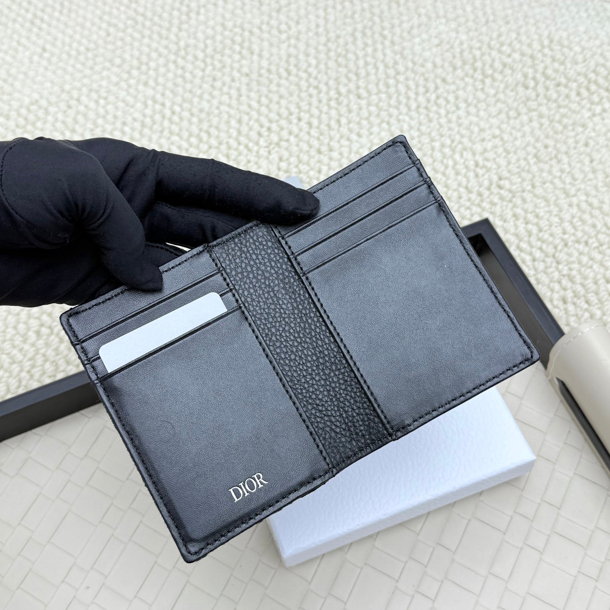 Dior H138 Double-Fold Card Holder - Image 5