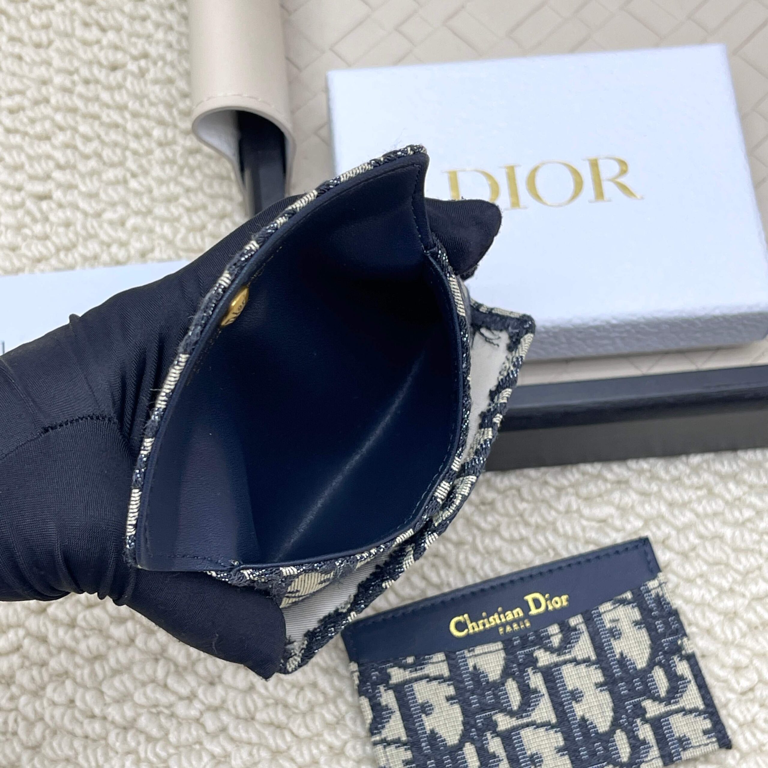 Dior 2026 Early Spring 2-in-1 Card Holder and Coin Purse - Image 5