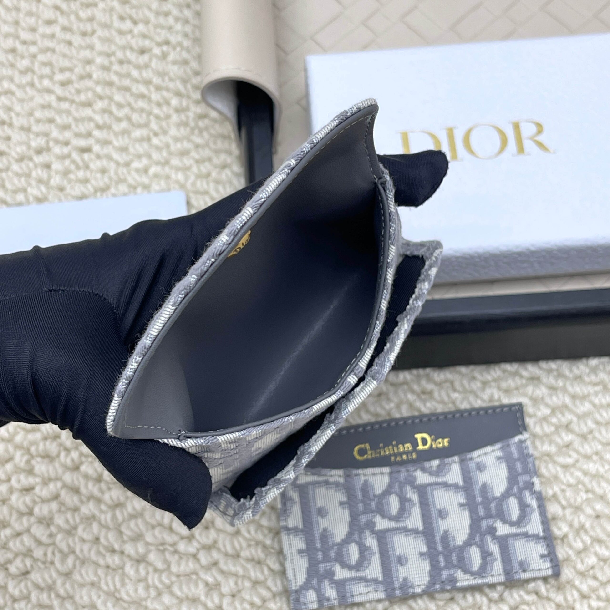 Dior Oblique 2-in-1 Card Holder - Image 5