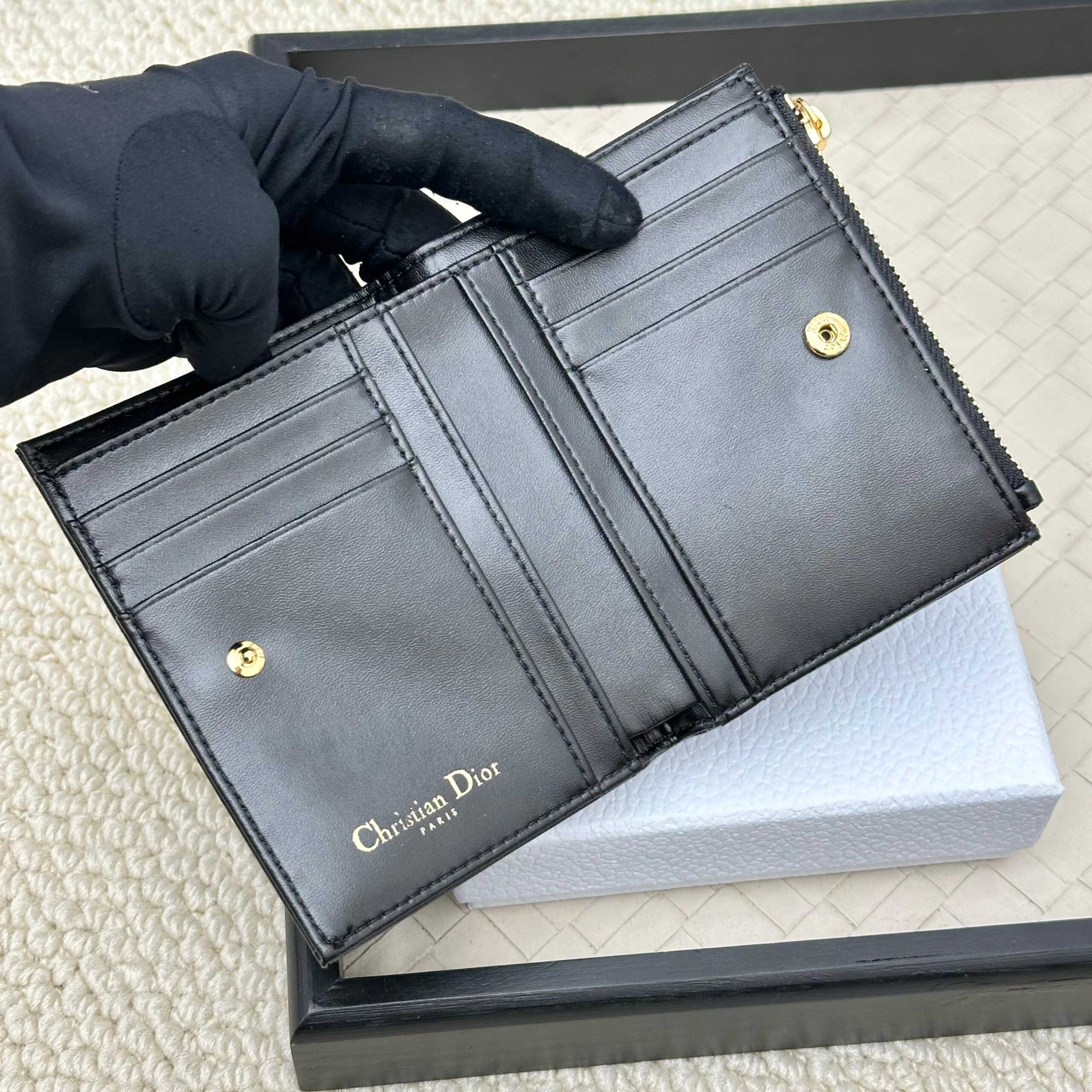 Dior Caro Dahlia Wallet - Image 5