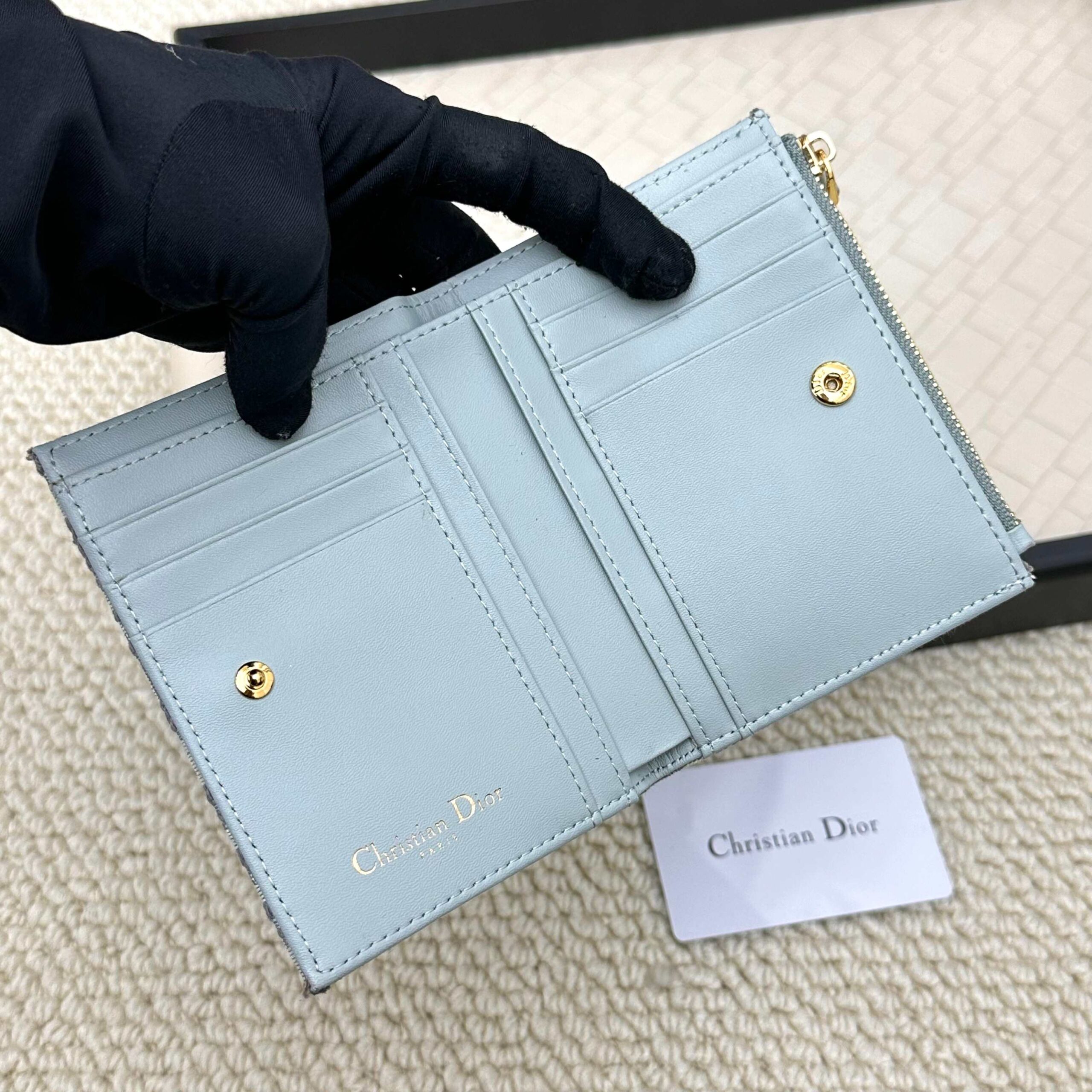 Dior Caro Dahlia Wallet - Image 5