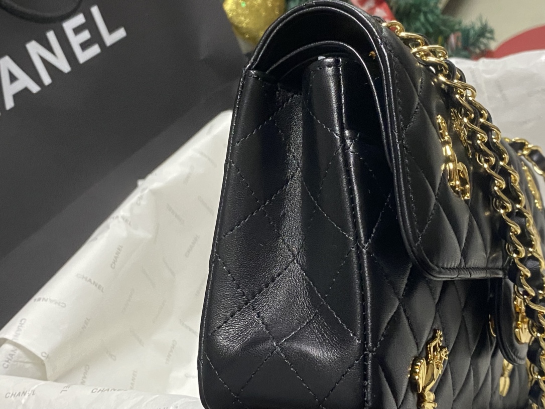 CHANEL Limited Zodiac-Themed Lucky Double C Flap Bag - Image 5