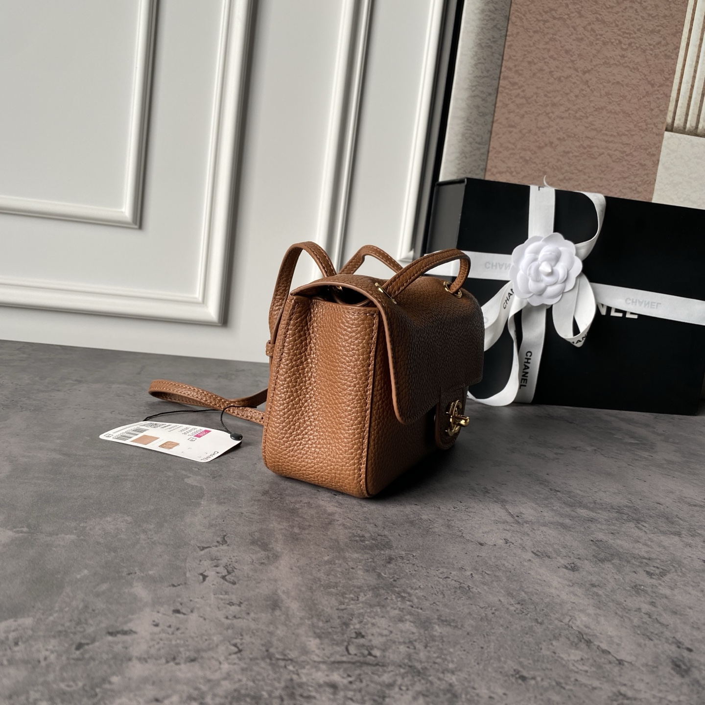 Chanel 26B Mini Flap Shoulder Bag AS6573 - Image 5