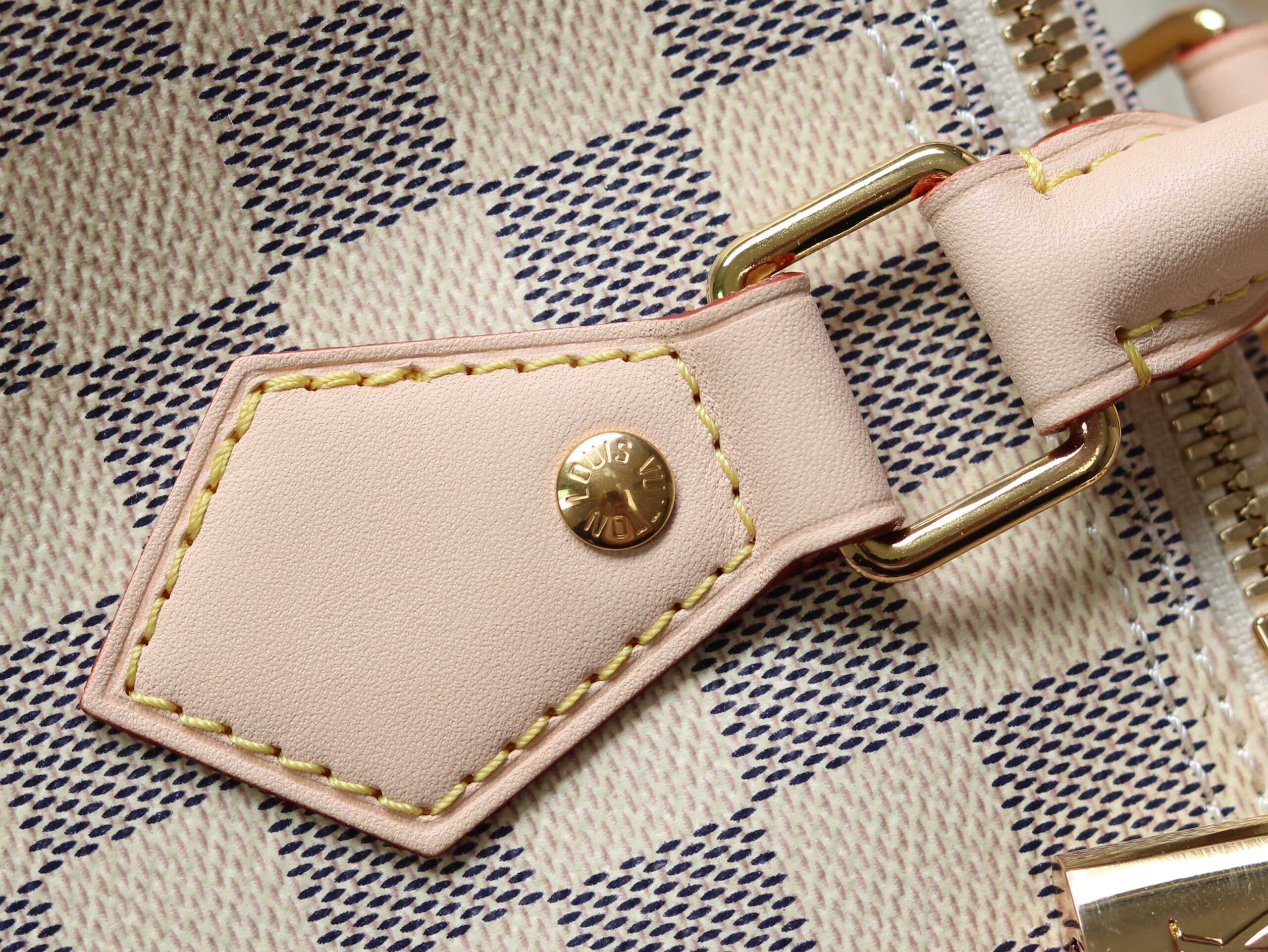 Louis Vuitton Speedy Bandouliere 25 Damier Azur Handbag - Image 5