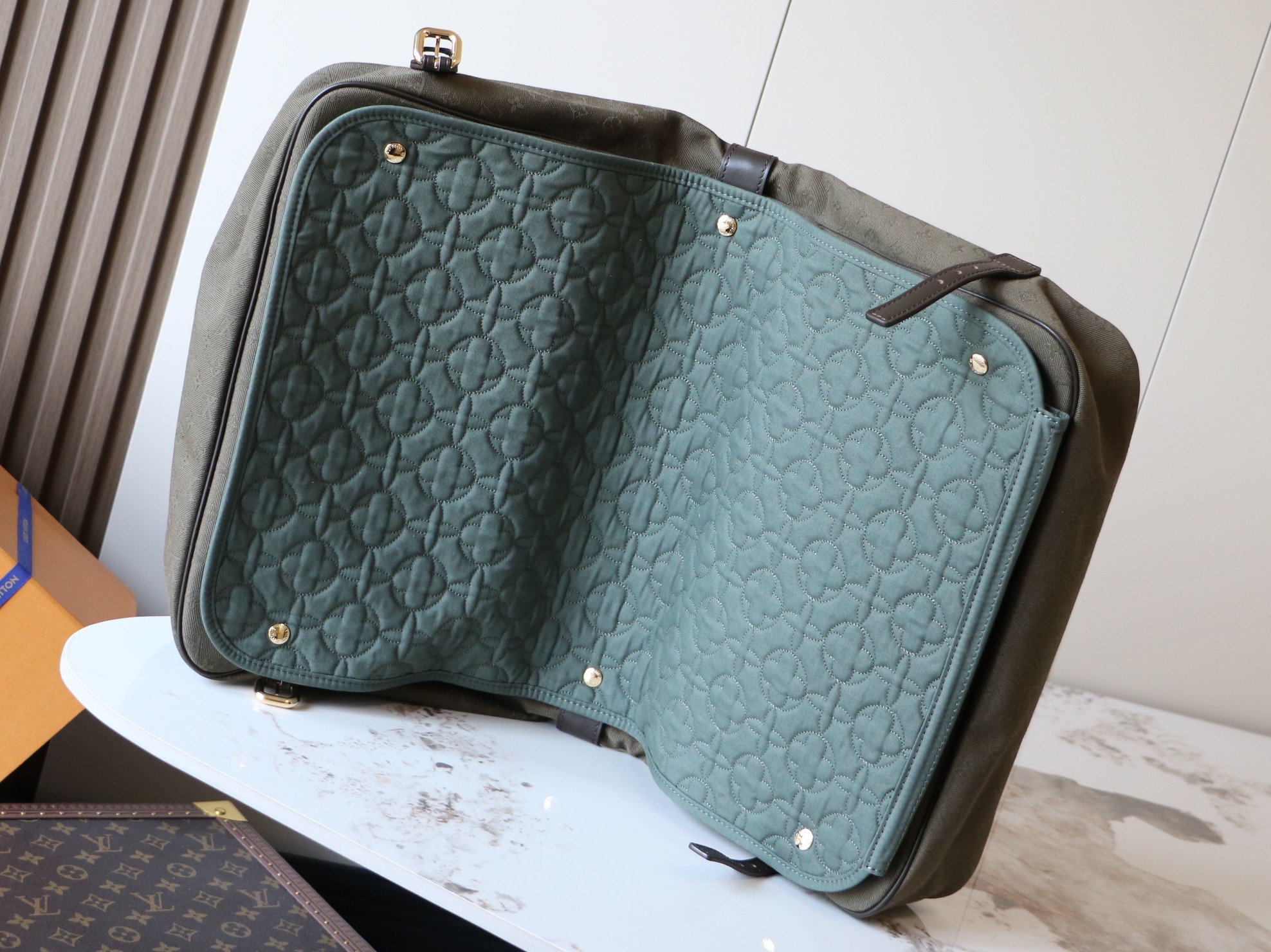 Louis Vuitton Saumur Medium Denim Handbag M42352 - Image 5