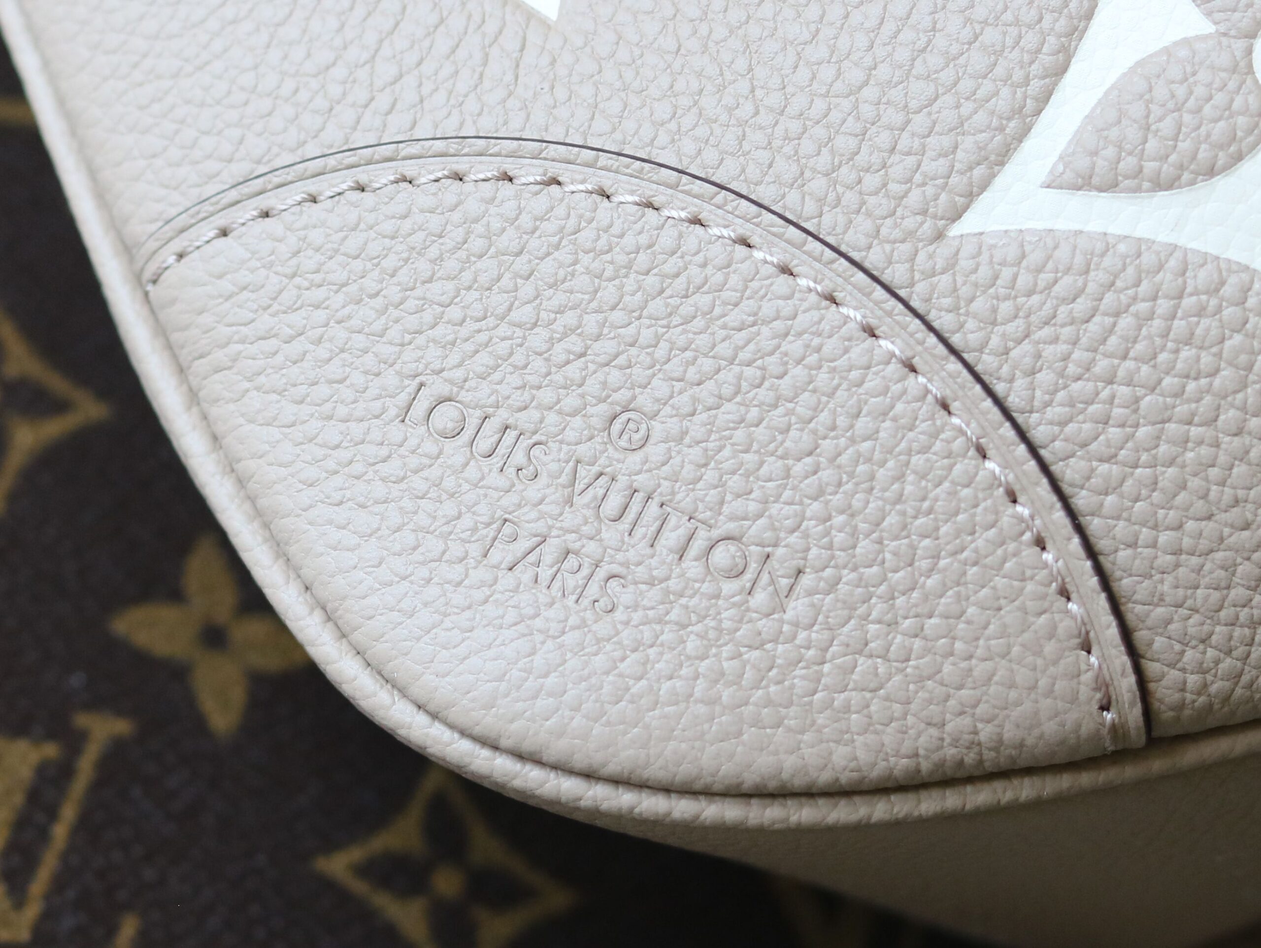 Louis Vuitton Boulogne Monogram Empreinte Leather Crossbody Bag - Image 5