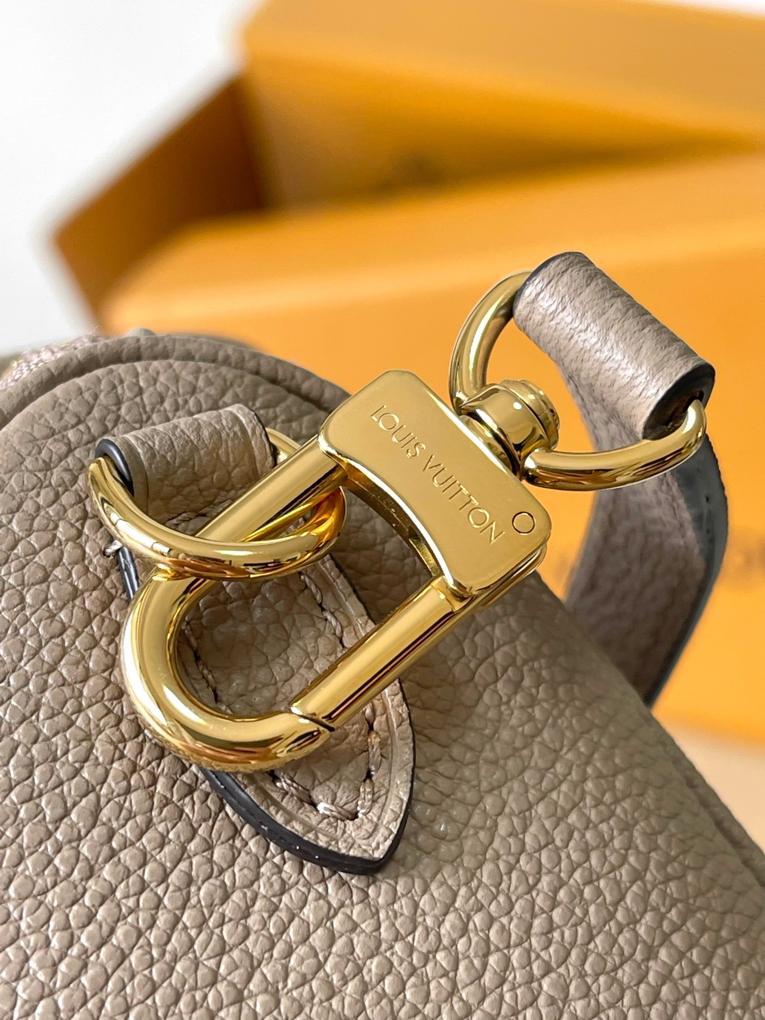 Louis Vuitton Nano Speedy Handbag M82890 in Elephant Gray - Image 5