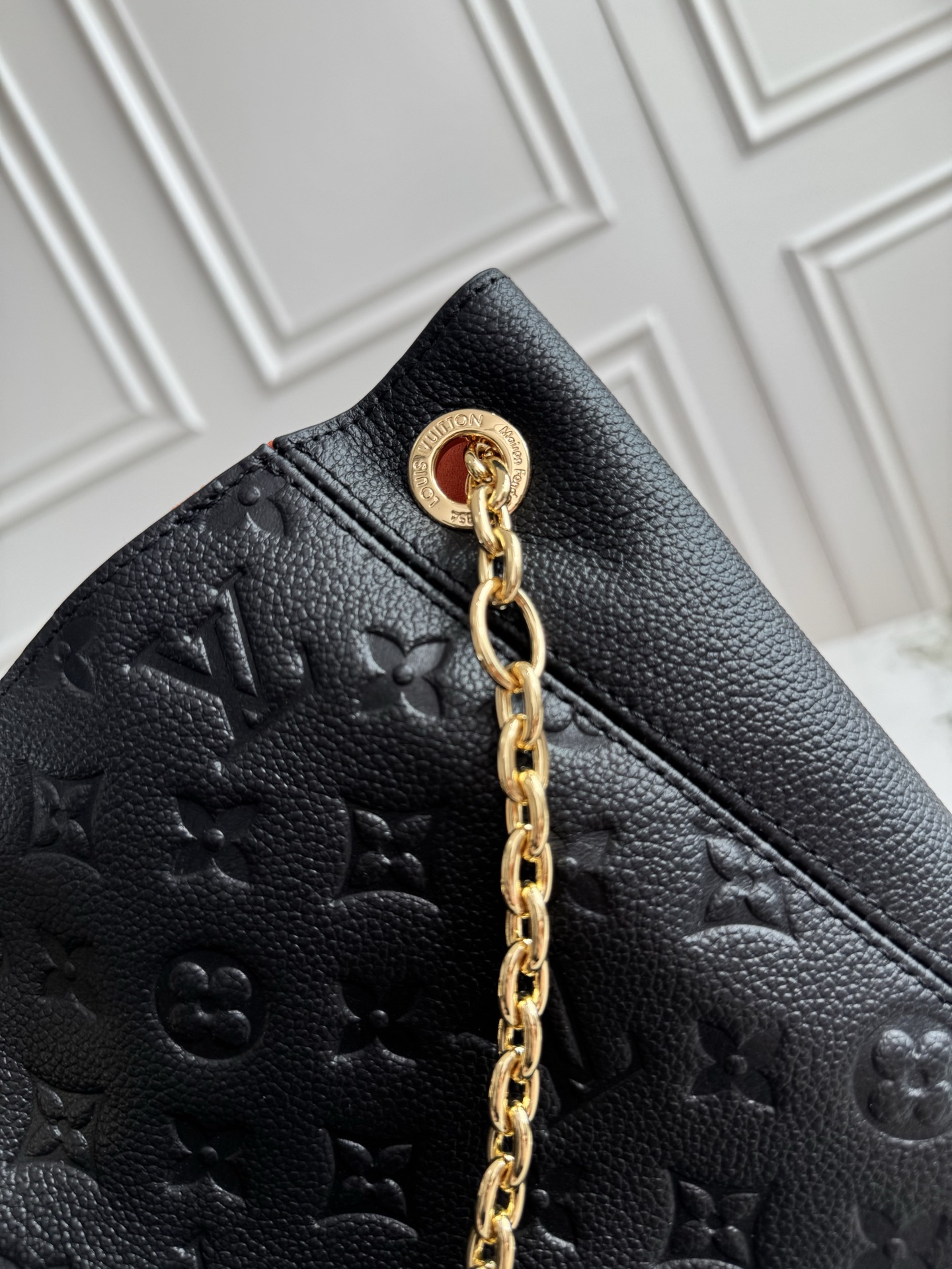Louis Vuitton Anytime Handbag, Small, Monogram Empreinte Leather - Image 5