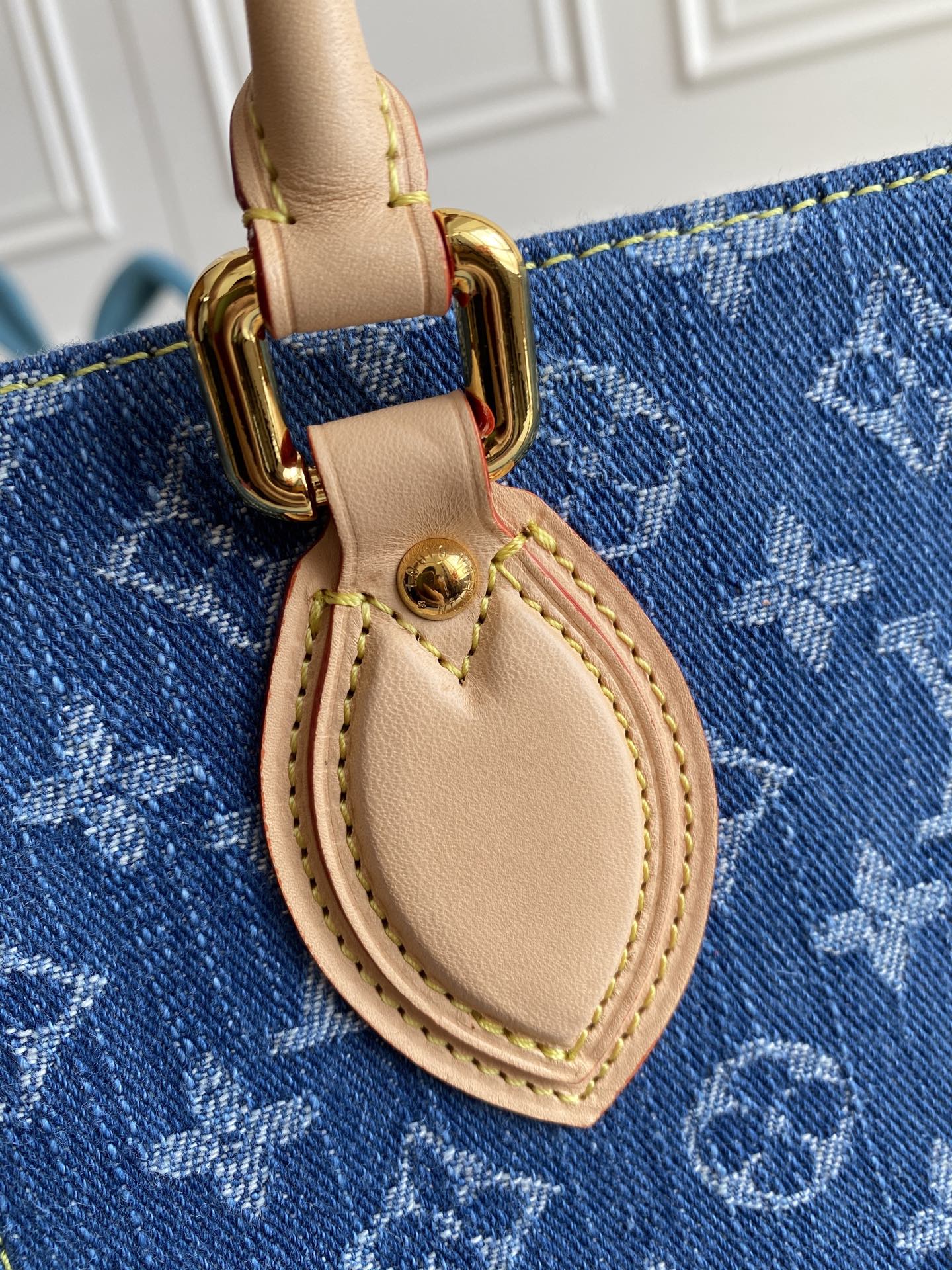 Louis Vuitton OnTheGo Mini Denim Tote Bag M14633 - Image 5