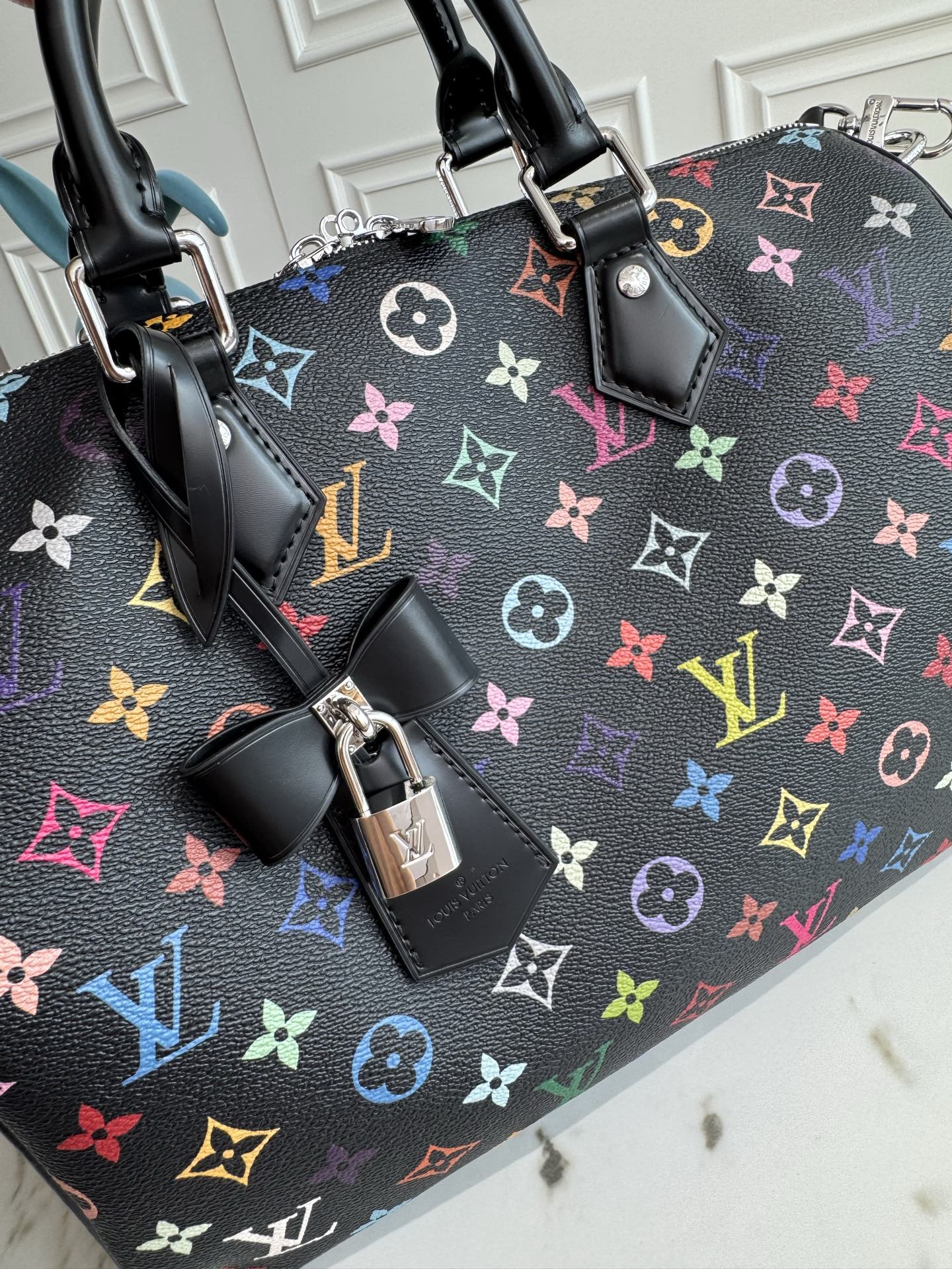 Louis Vuitton Speedy Soft 30 Handbag – Monogram Rainbow Canvas - Image 5