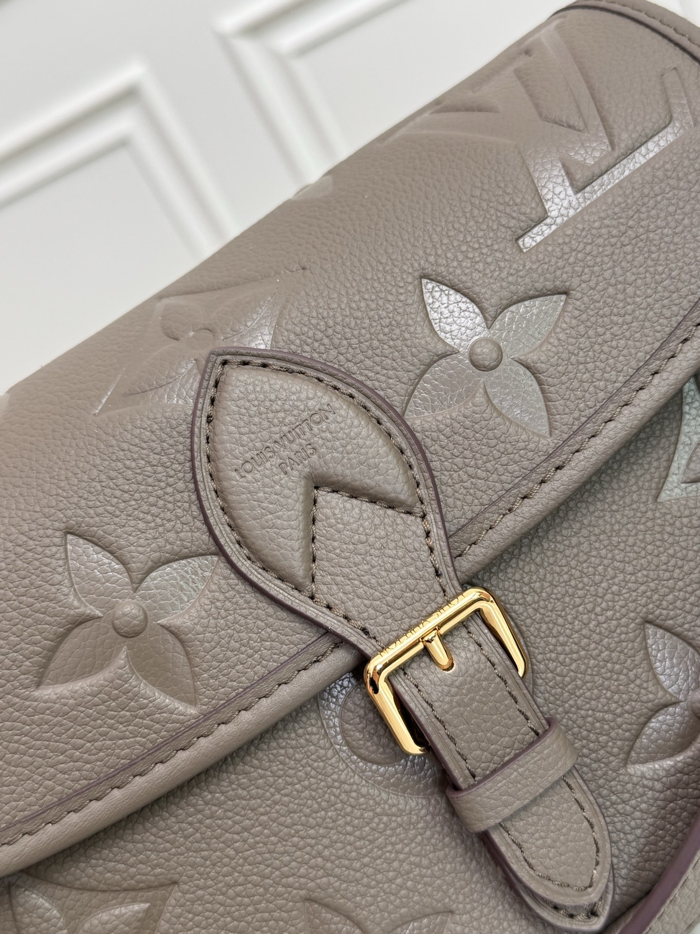 Louis Vuitton Diane Monogram Empreinte Leather Crossbody Bag - Image 5