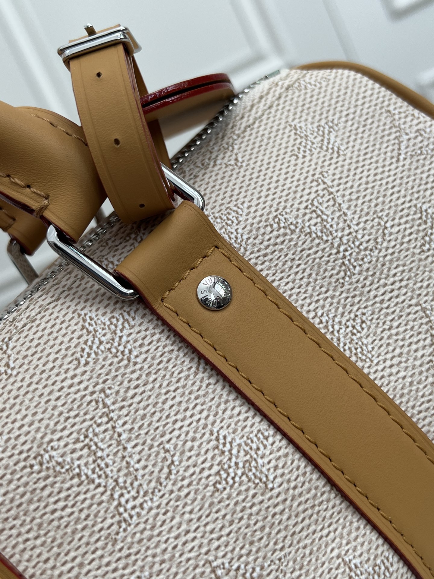 Louis Vuitton Keepall Bandouliere 25 Monogram Surfin Canvas Shoulder Bag - Image 5