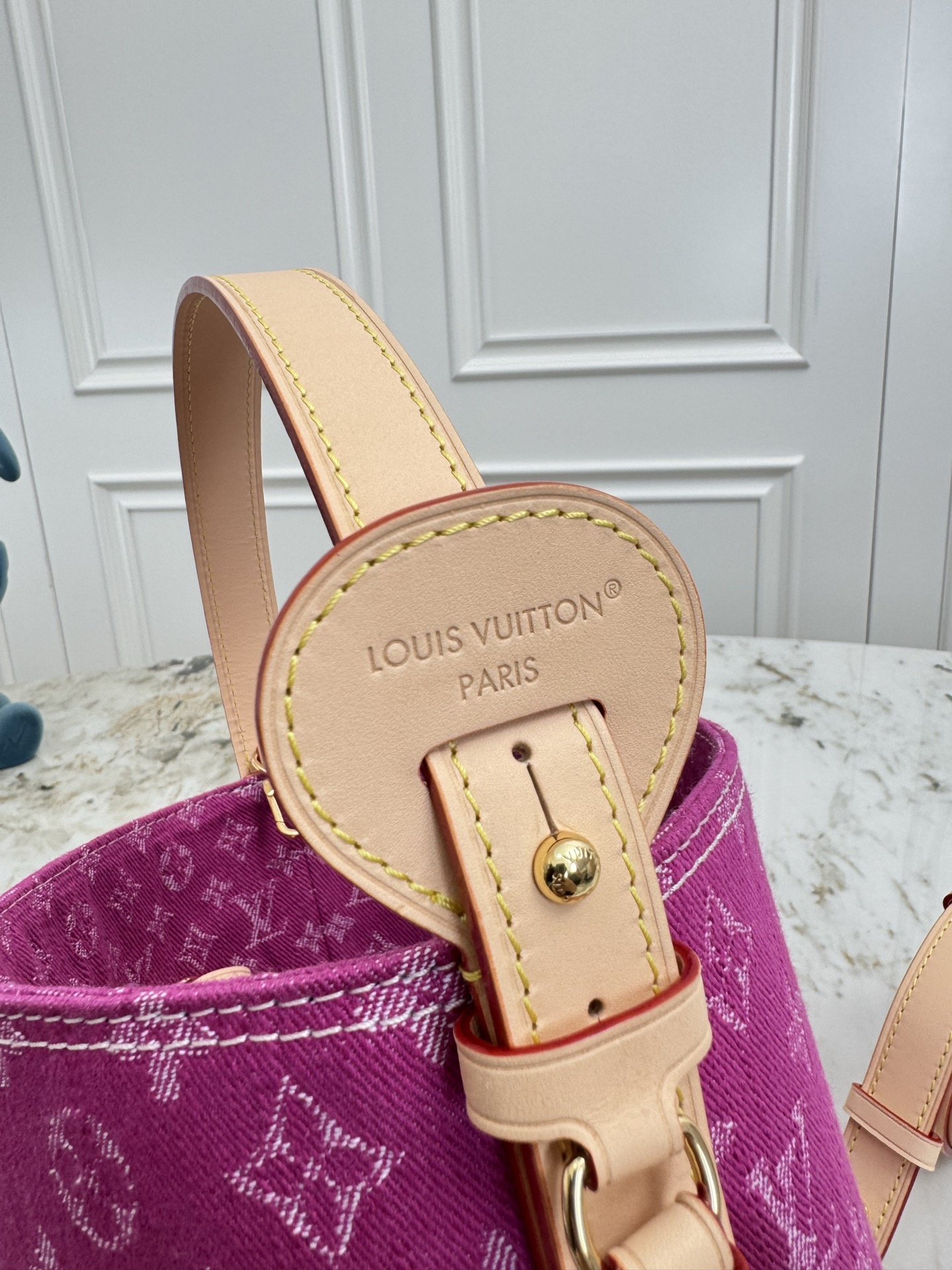 Louis Vuitton All In BB Denim Bucket Bag - Image 5