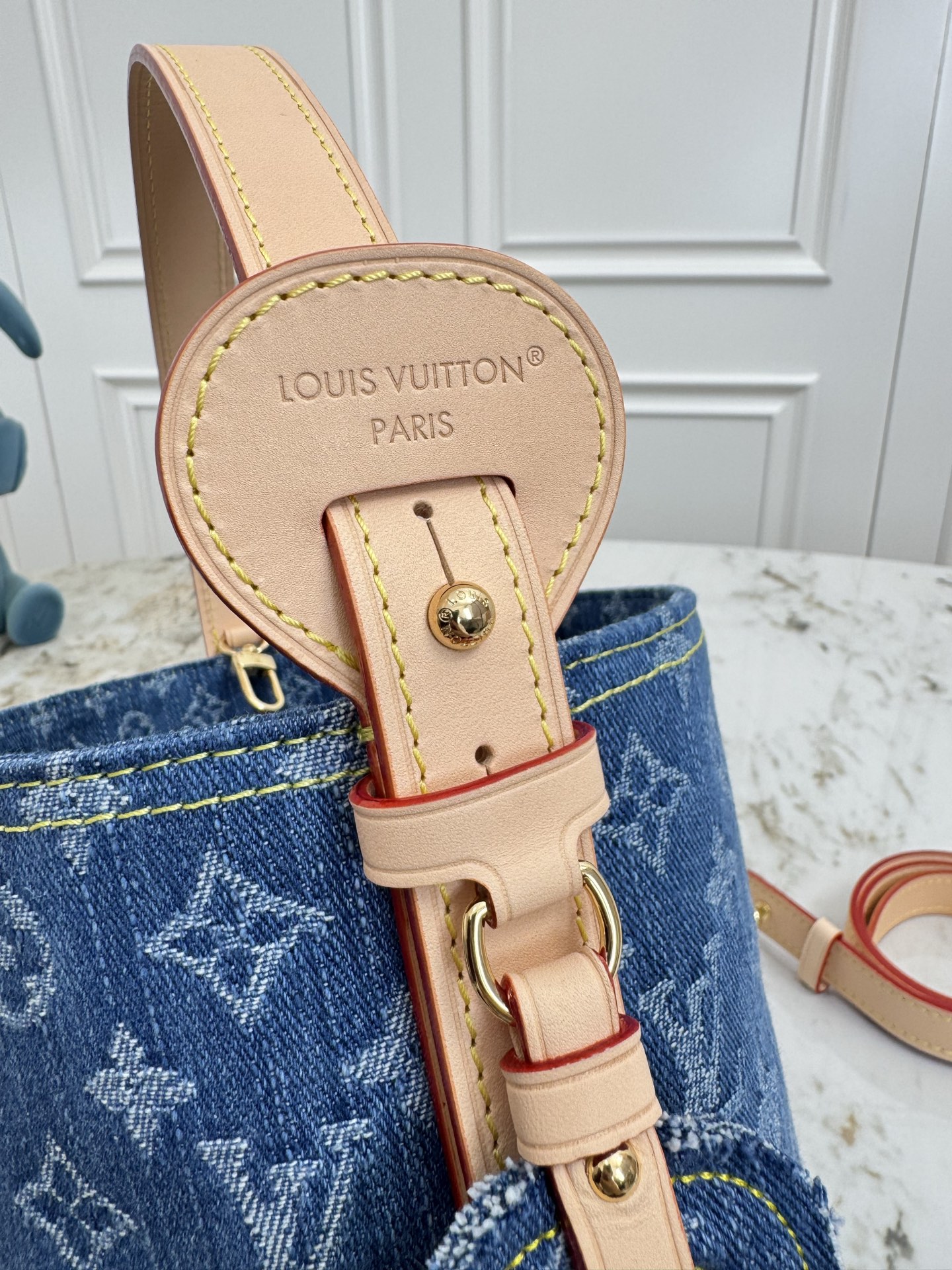 Louis Vuitton All In BB Denim Bucket Bag, M27626 / 28107 - Image 5