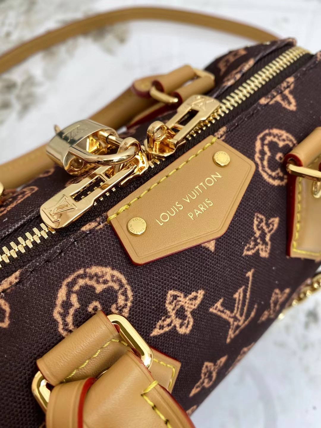 Louis Vuitton M28102 Canvas Handbag - Image 5