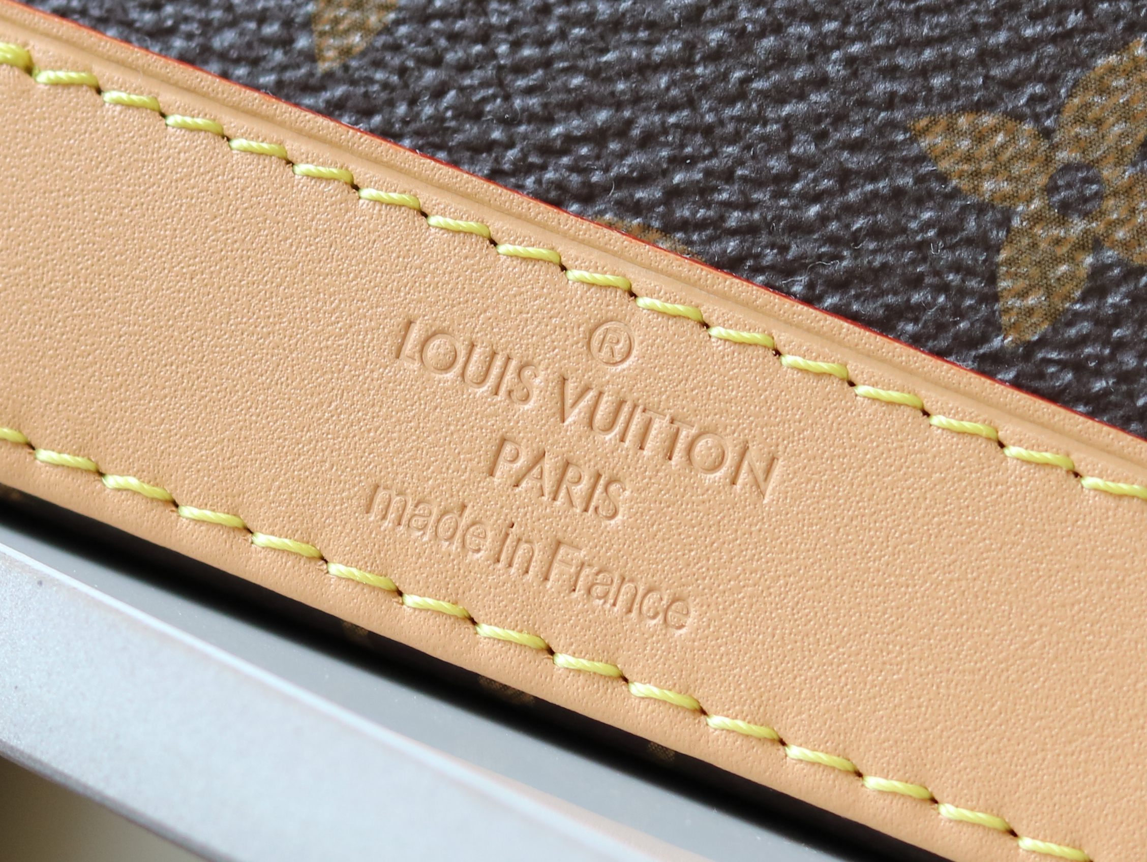 Louis Vuitton Nano Alma Handbag in Monogram Dune Canvas - Image 5