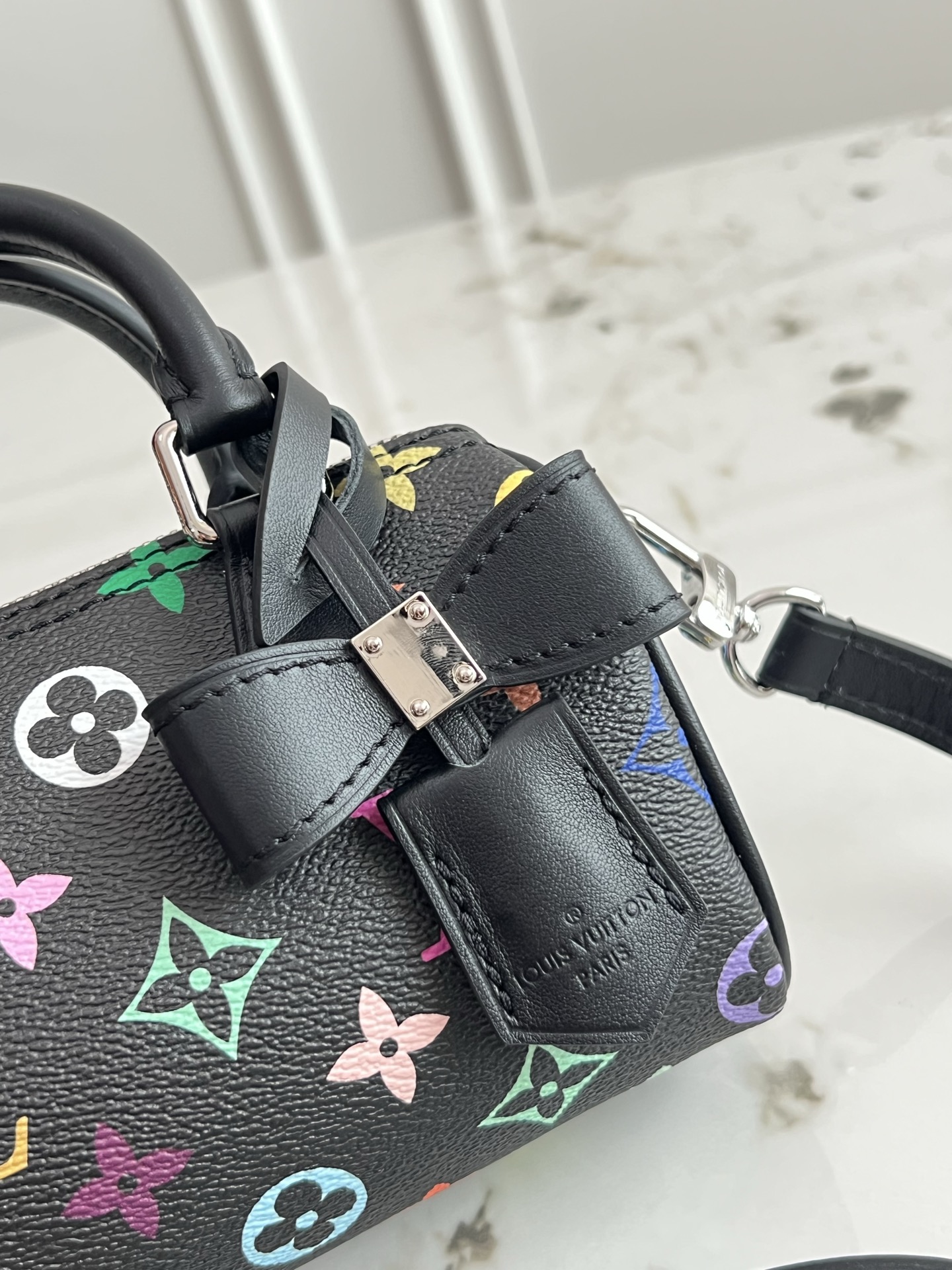 Louis Vuitton Nano Speedy Handbag, Monogram Coated Canvas, LV x TM Reissue - Image 5