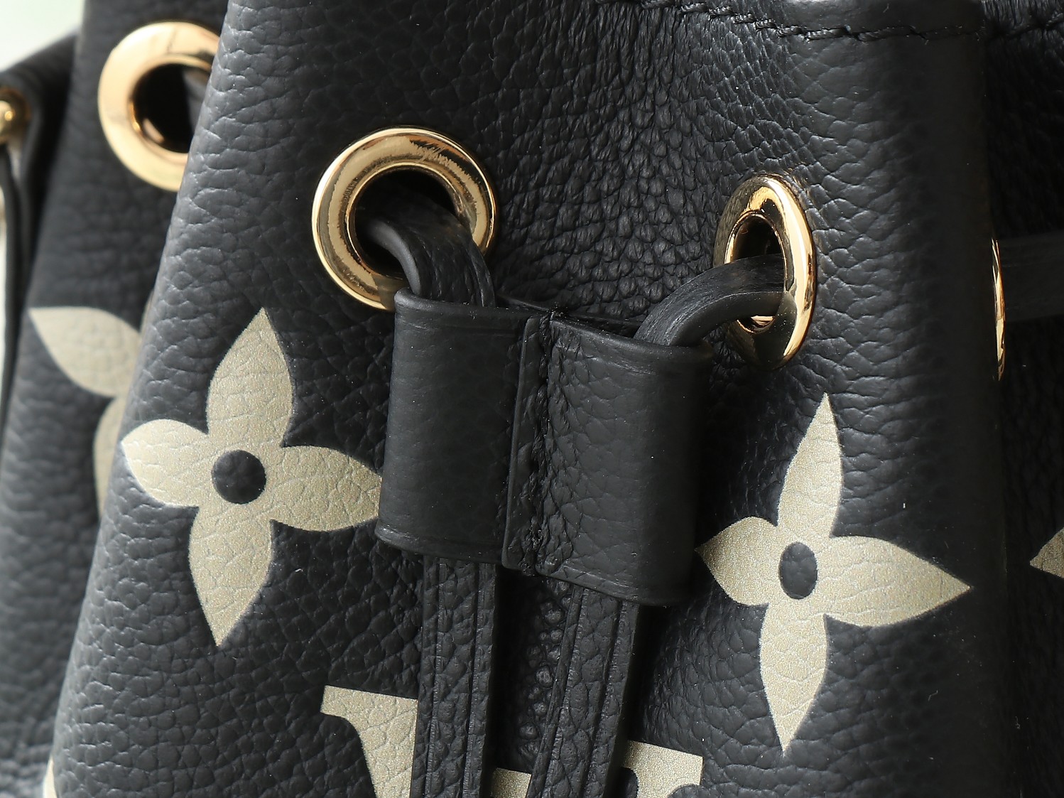 Louis Vuitton Nano Noé Monogram Empreinte Leather Bag - Image 5