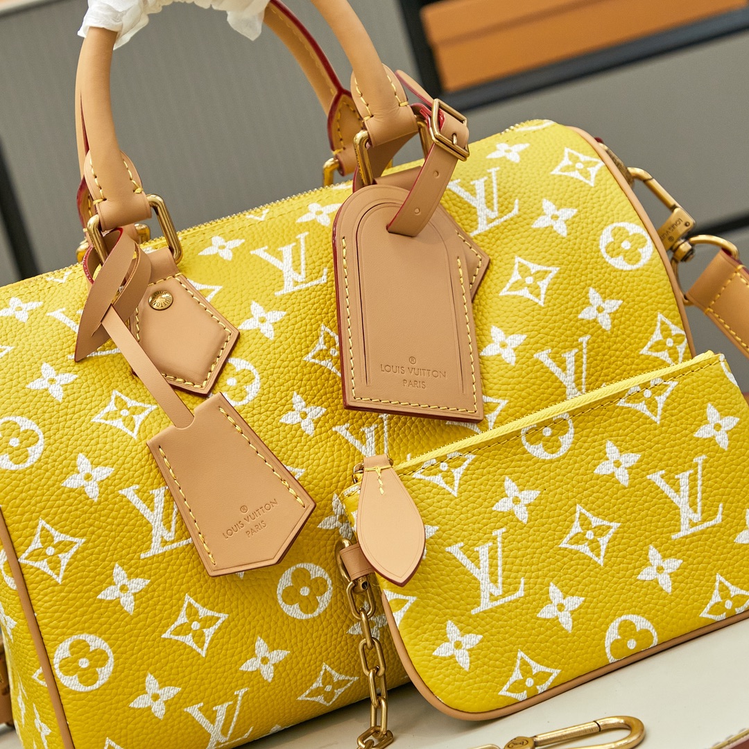Louis Vuitton Speedy P9 Bandoulière 25 Monogram Leather Crossbody Bag - Image 5