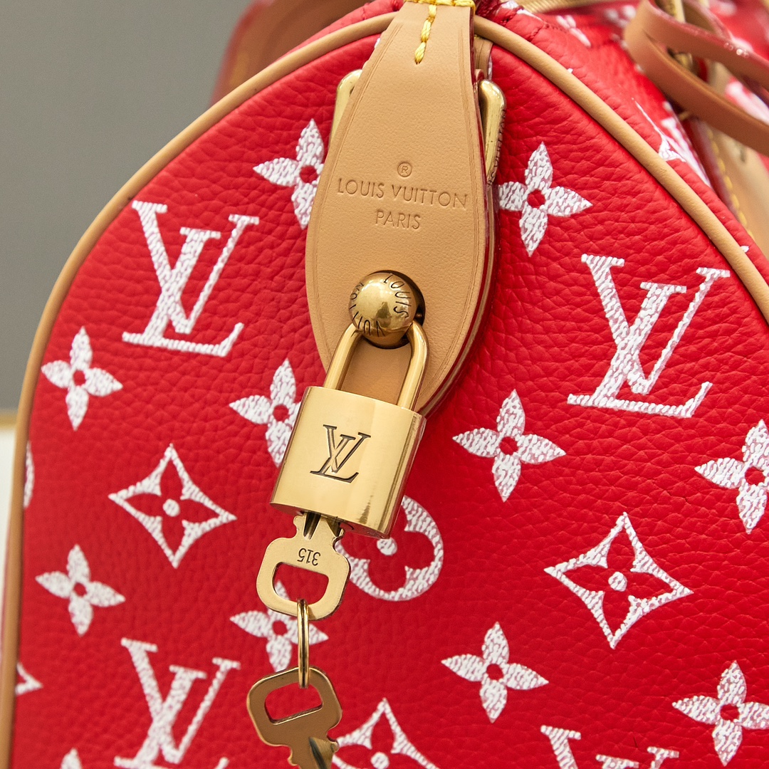 Louis Vuitton Speedy P9 Bandoulière 25 Monogram Leather Crossbody Bag - Image 5