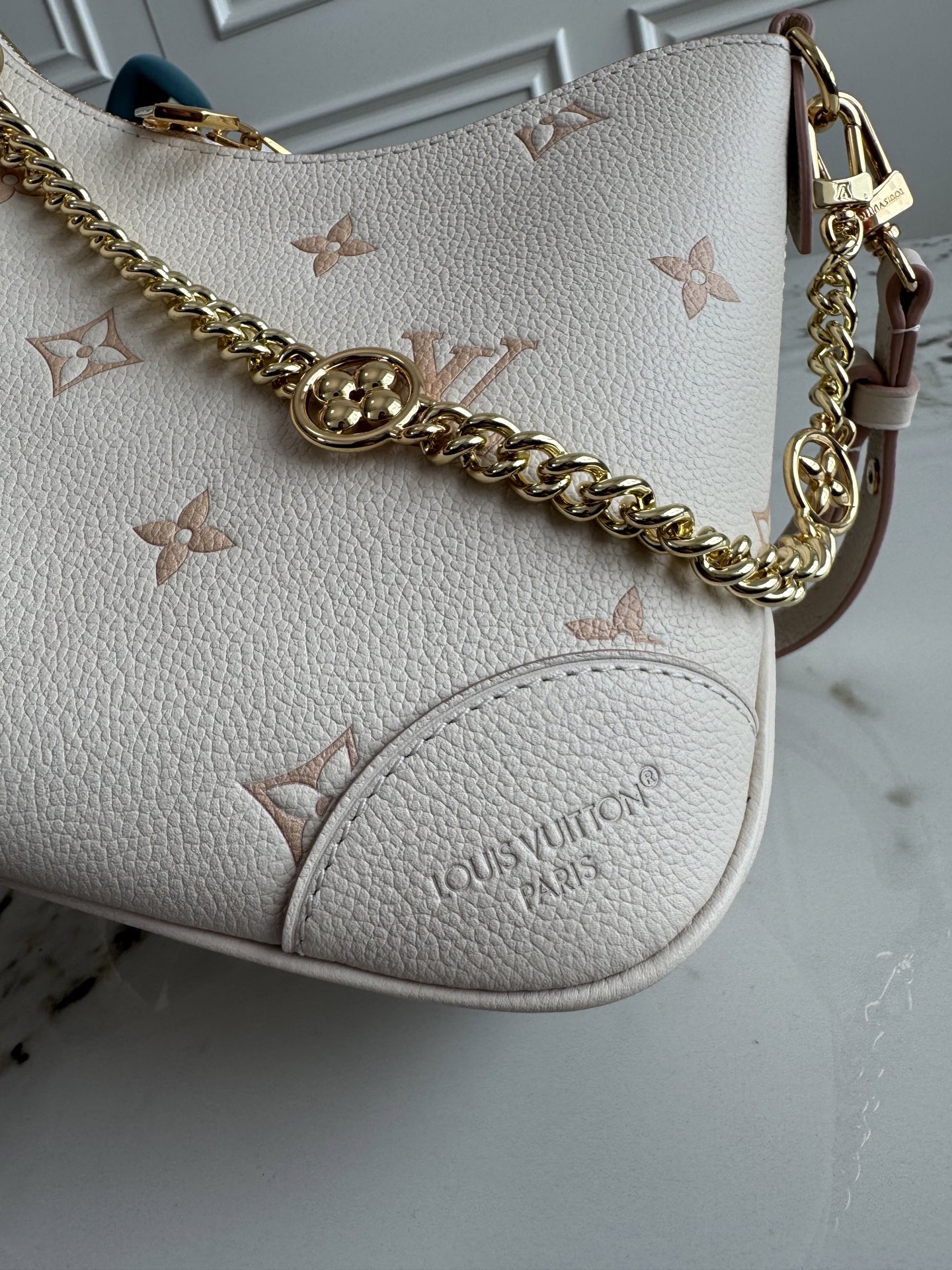 Louis Vuitton Boulogne Monogram Empreinte Leather Shoulder Bag - Image 5