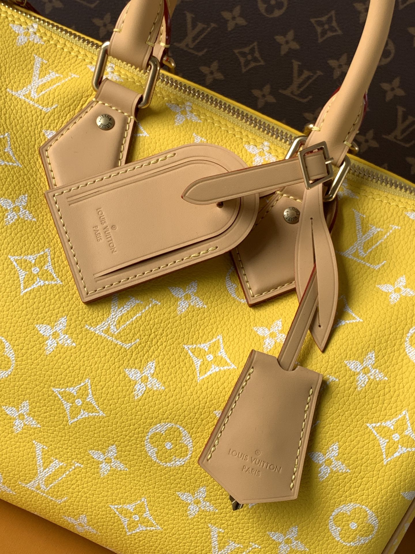 Louis Vuitton Speedy P9 Bandouliere 30 Monogram Leather Handbag - Image 5