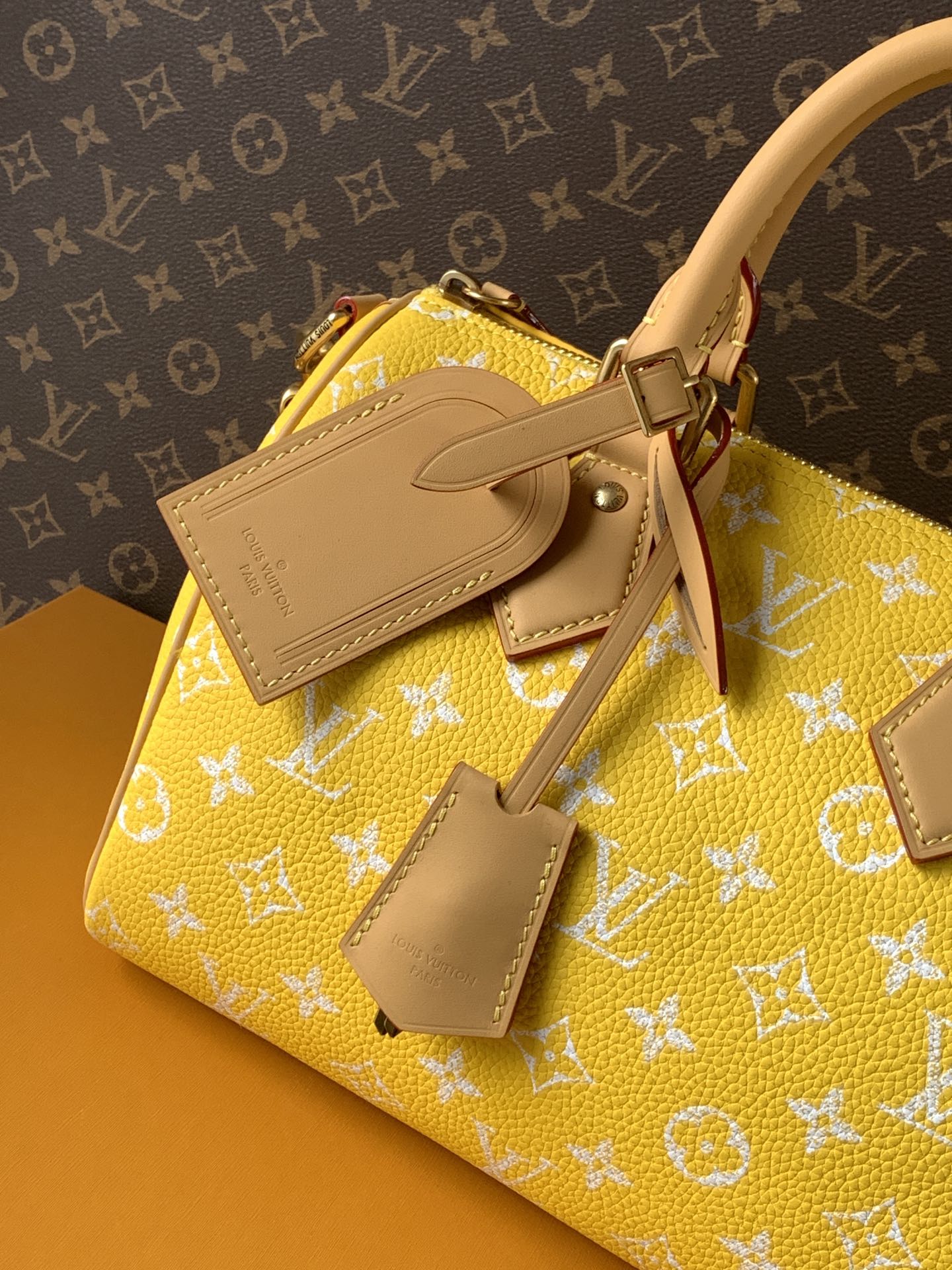 Louis Vuitton Speedy P9 Bandouliere 30 Monogram Leather Shoulder Bag - Image 5