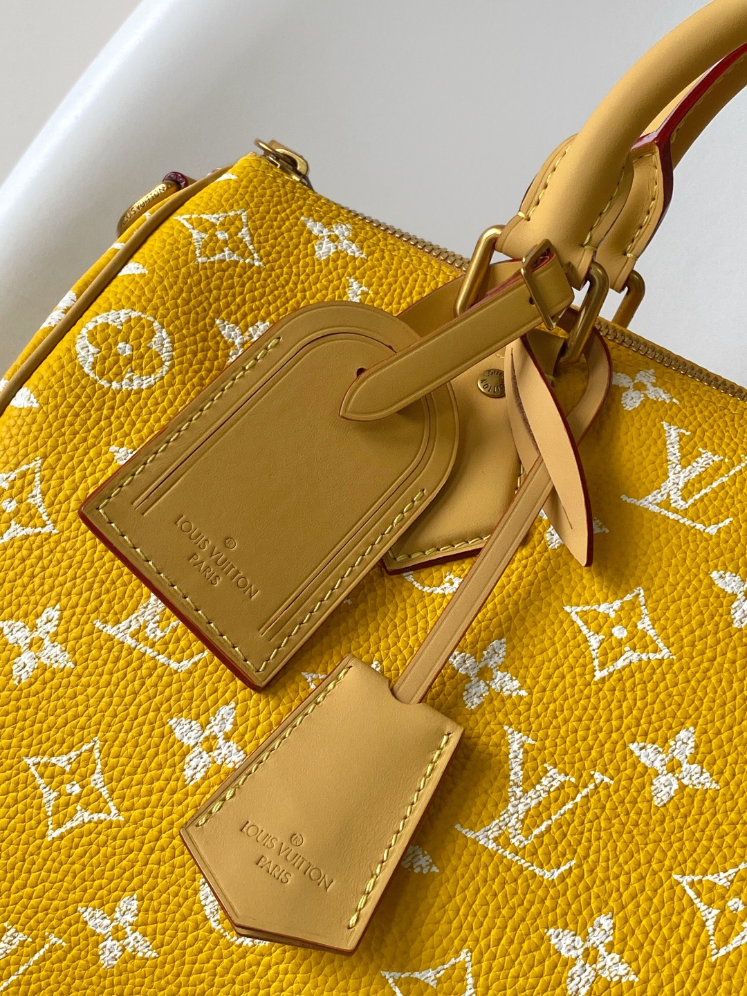 Louis Vuitton Speedy P9 Bandouliere 30 Monogram Leather Crossbody Bag - Image 5