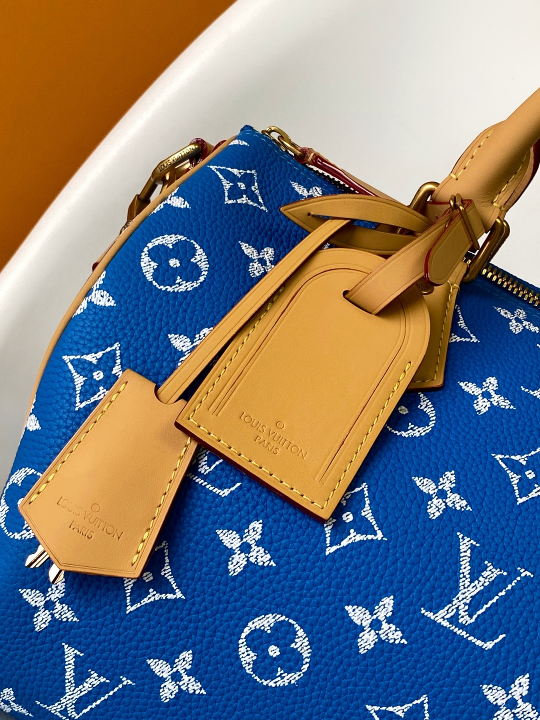 Louis Vuitton Speedy P9 Bandoulière 30 Monogram Leather Crossbody Bag - Image 5