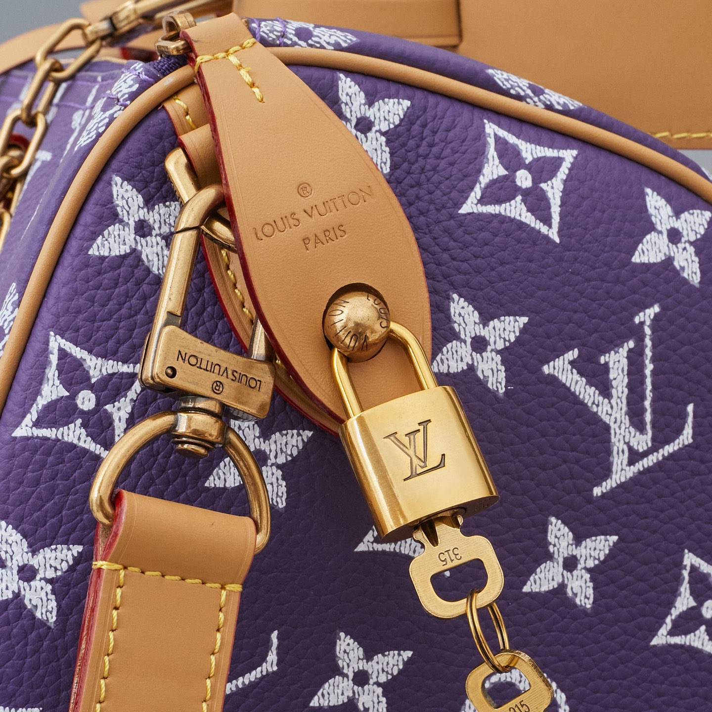 Louis Vuitton Speedy P9 Bandoulière 30 Monogram Leather Handbag - Image 5