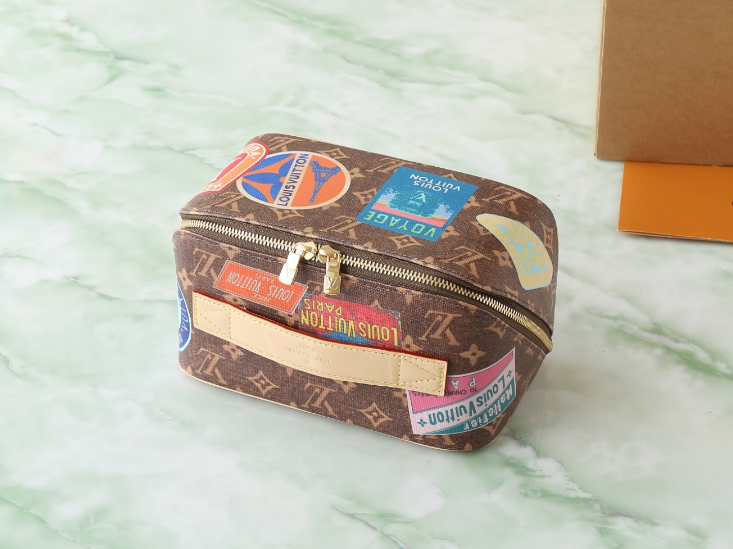 Louis Vuitton Monogram Cosmetic Pouch - Image 5