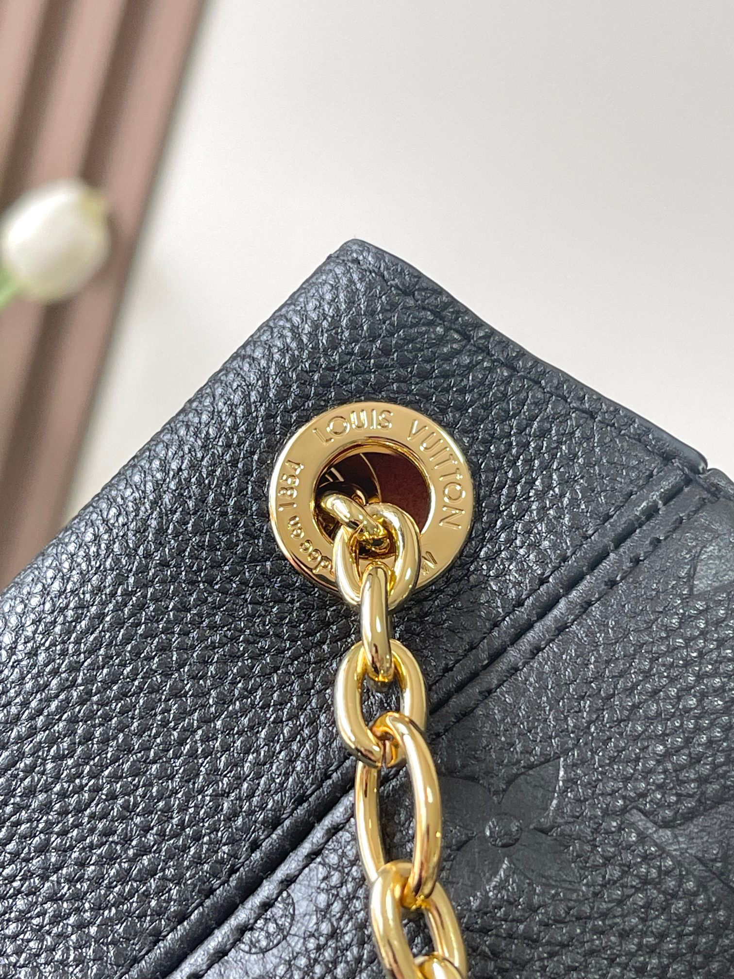 Louis Vuitton Anytime Medium Crossbody Bag in Monogram Empreinte Leather - Image 5