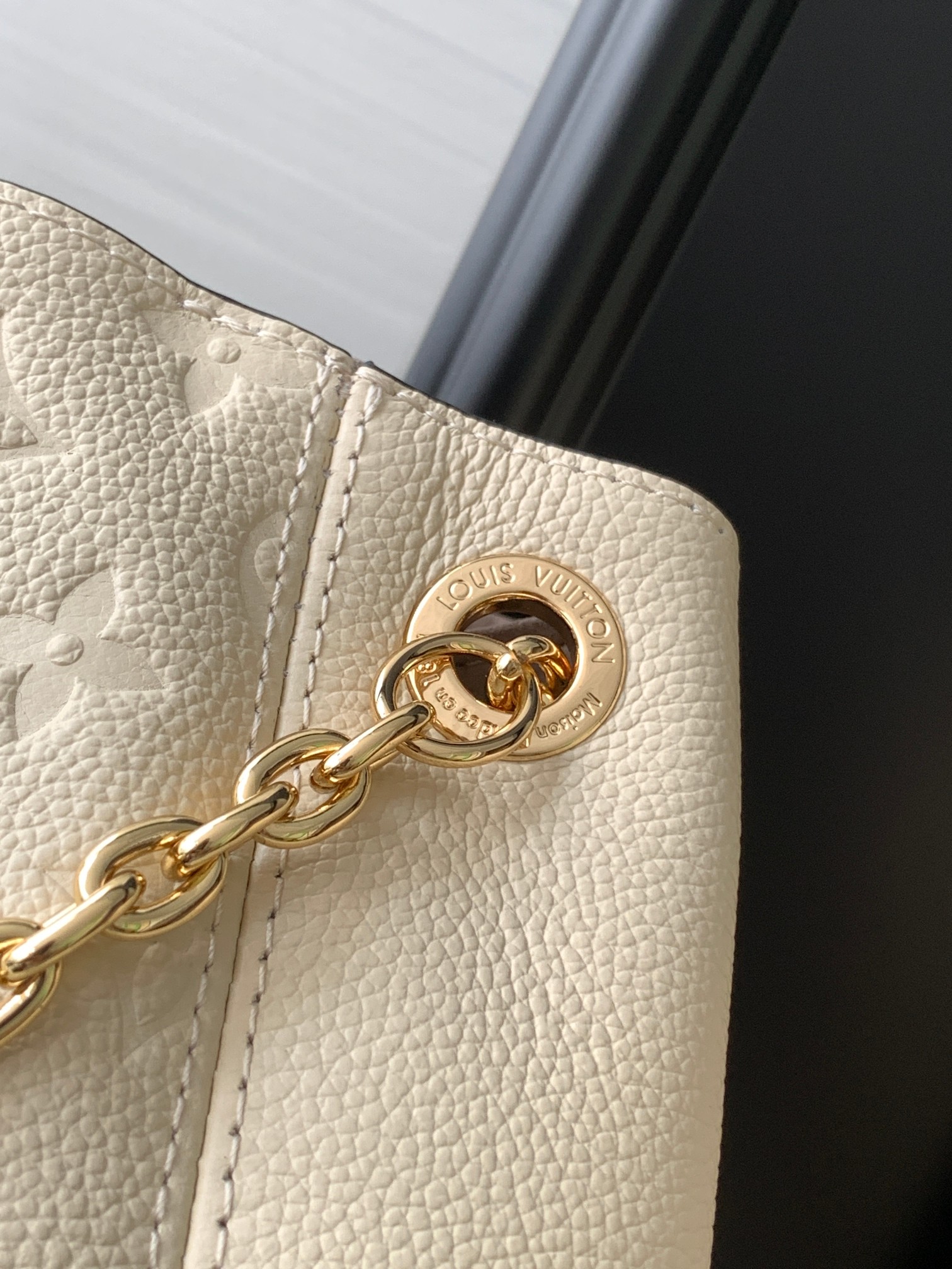 Louis Vuitton Promenade Small Handbag in Monogram Empreinte Leather - Image 5