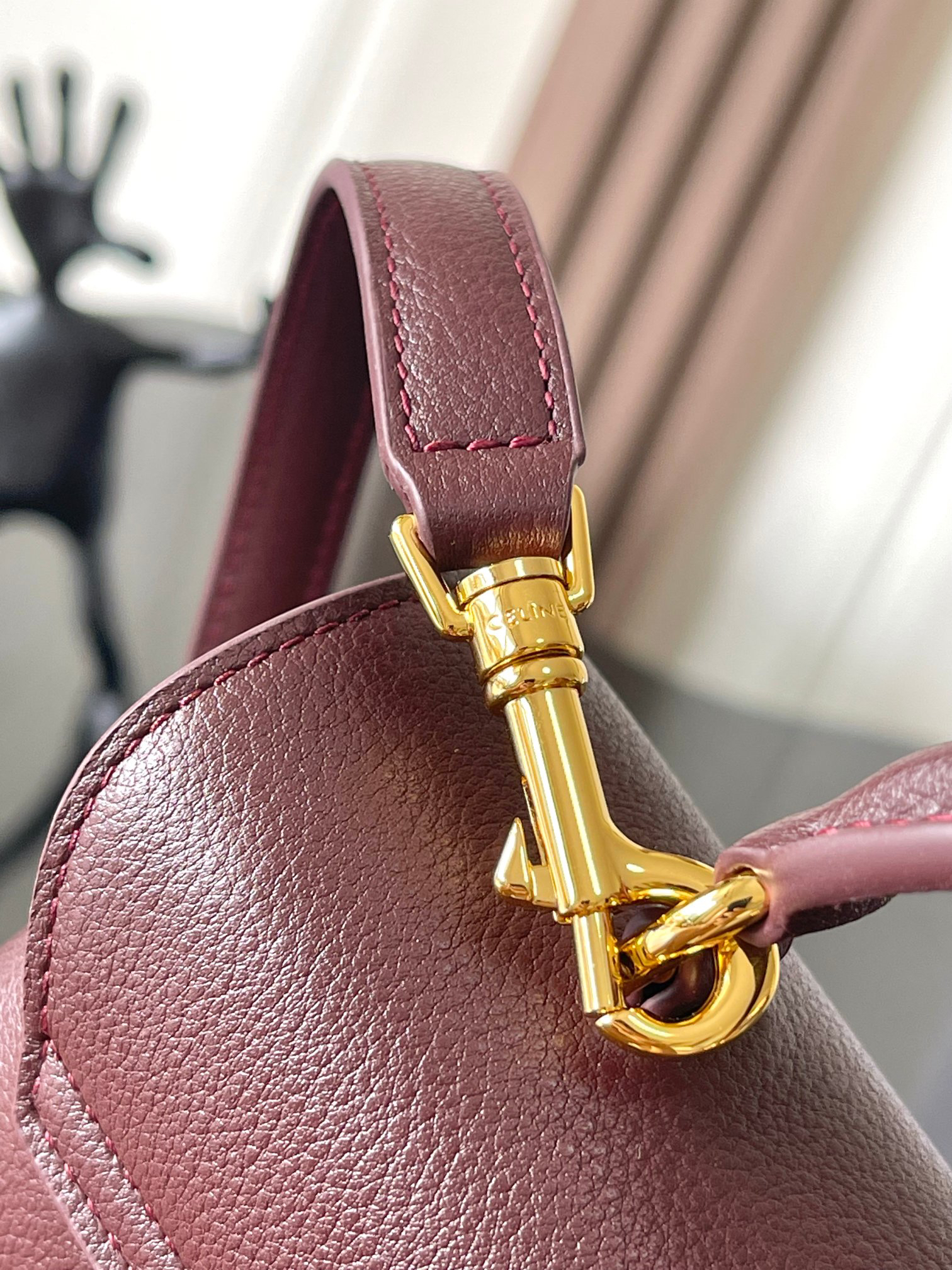 CELINE Teen Nino Soft Calfskin Handbag - Image 5