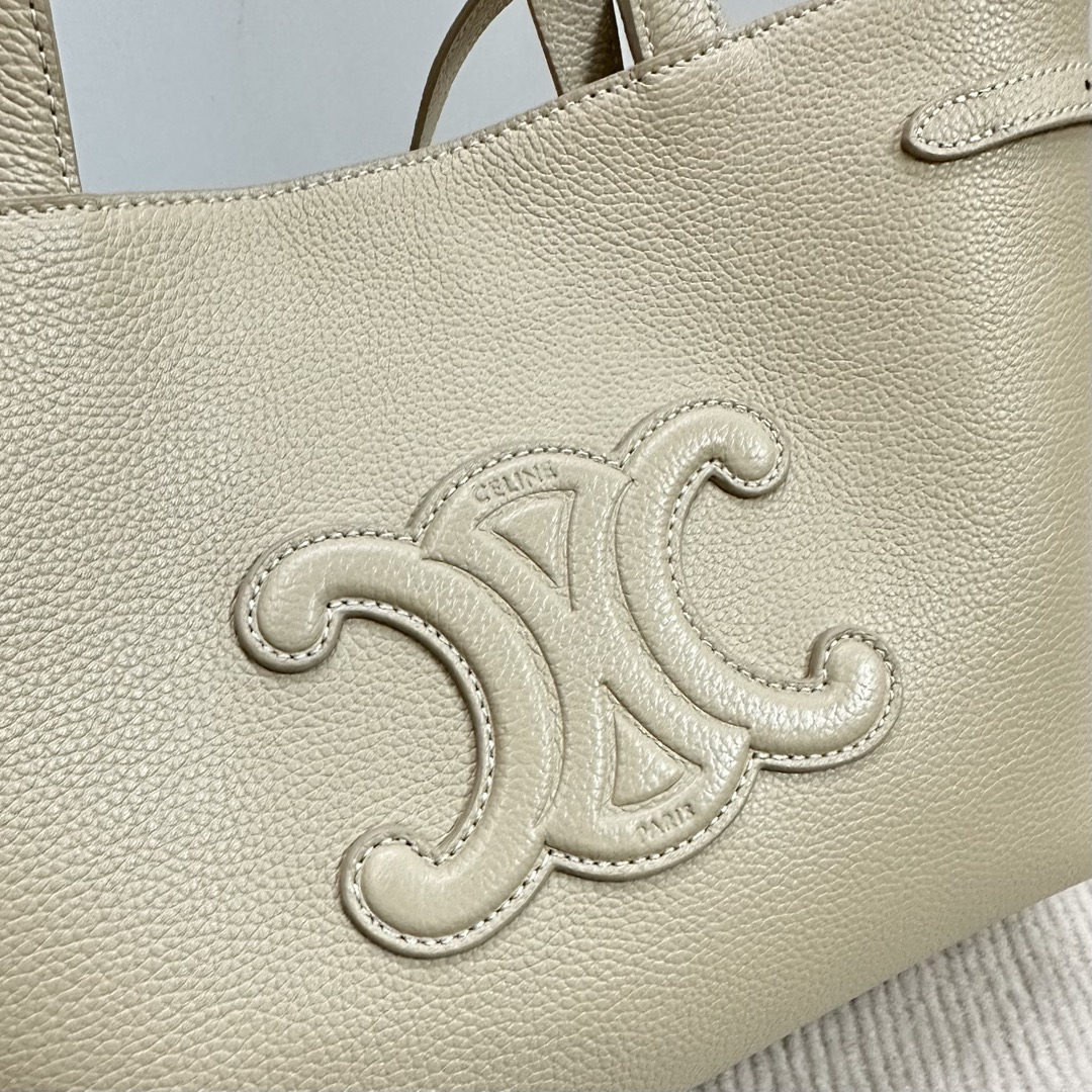 Cabas Anais Textured Leather Tote Bag - Image 5
