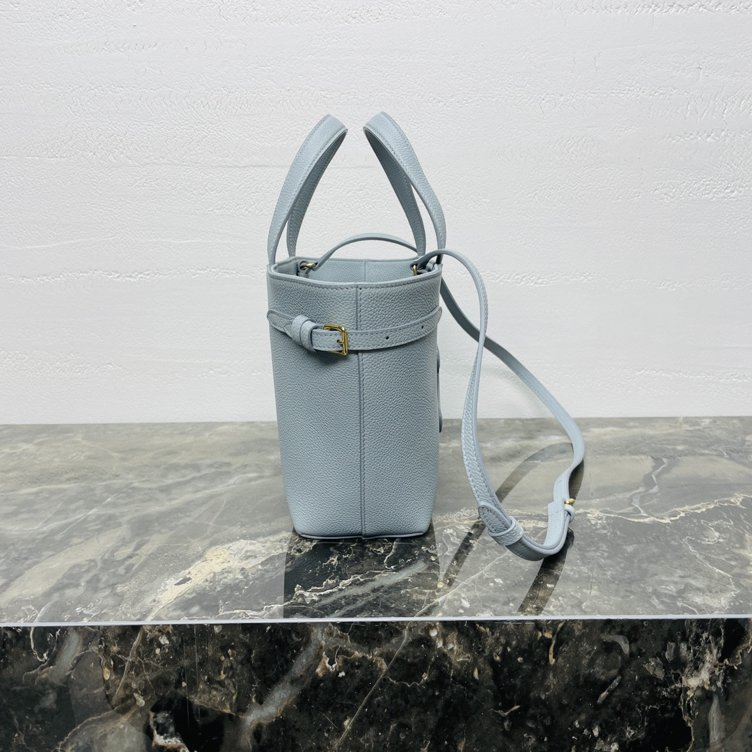 CABAS ANAIS Mini Tote Bag in Grained Cowhide Leather - Image 5
