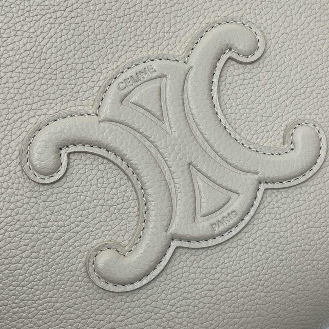 CABAS ANAIS Textured Leather Tote Bag - Image 5