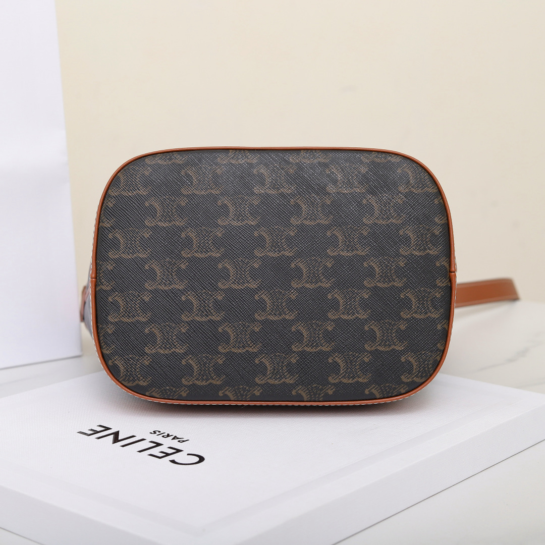 Celine Monogram Small Bucket Bag - Image 5